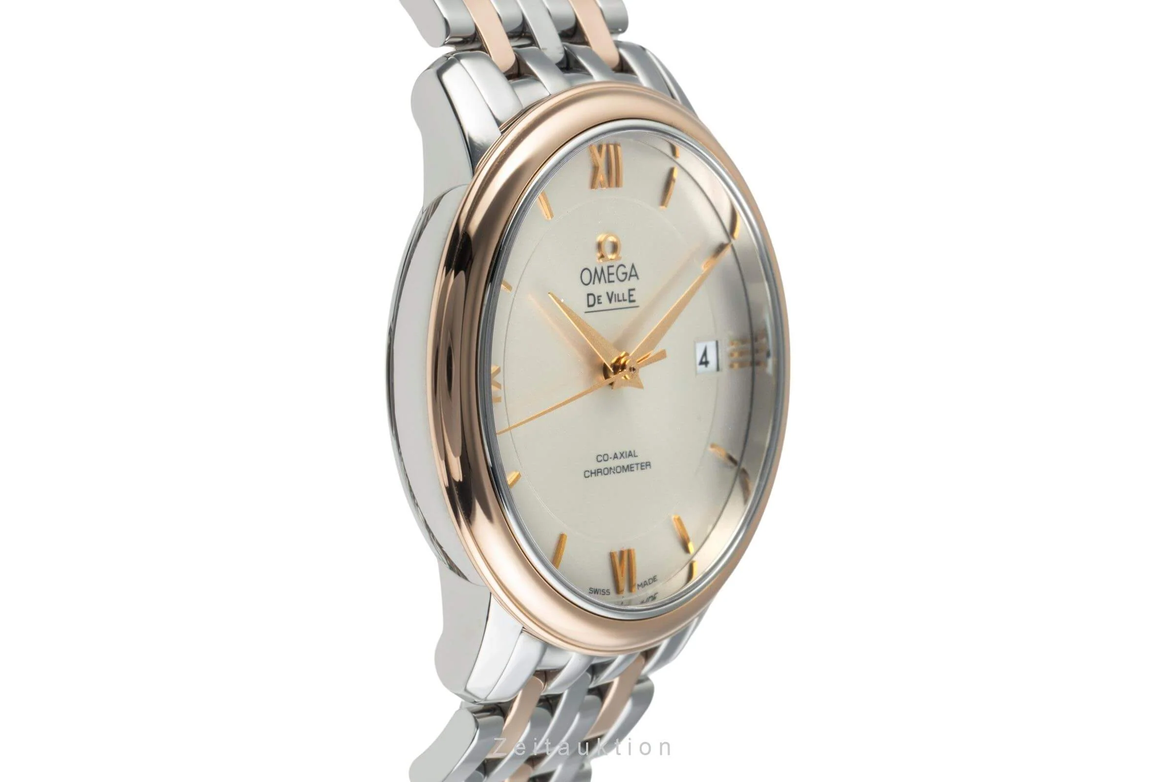 Omega De Ville steel / gold automatic unisex 424.20.37.20.02.002 LP: 9900EUR  [2402962] - Image 7