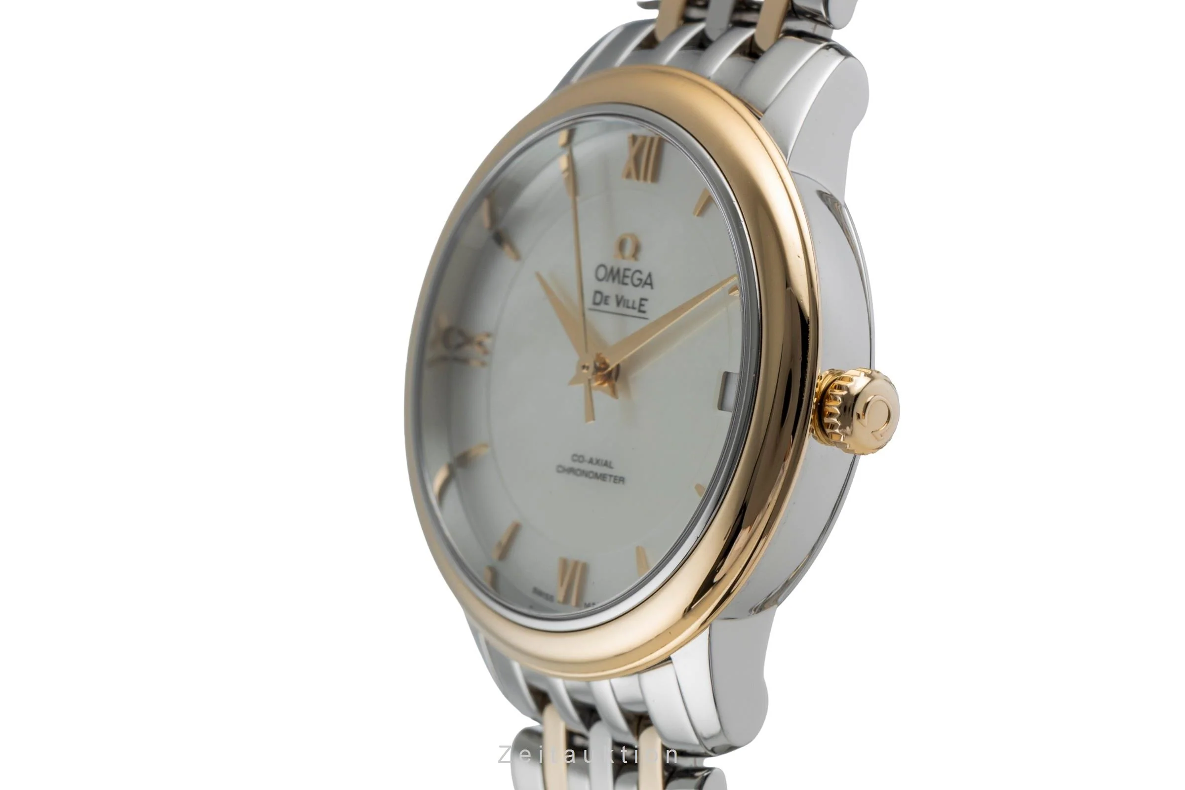 Omega De Ville steel / gold automatic women's watch 424.20.33.20.05.001 LP: 6700EUR  [2504615] - Image 7