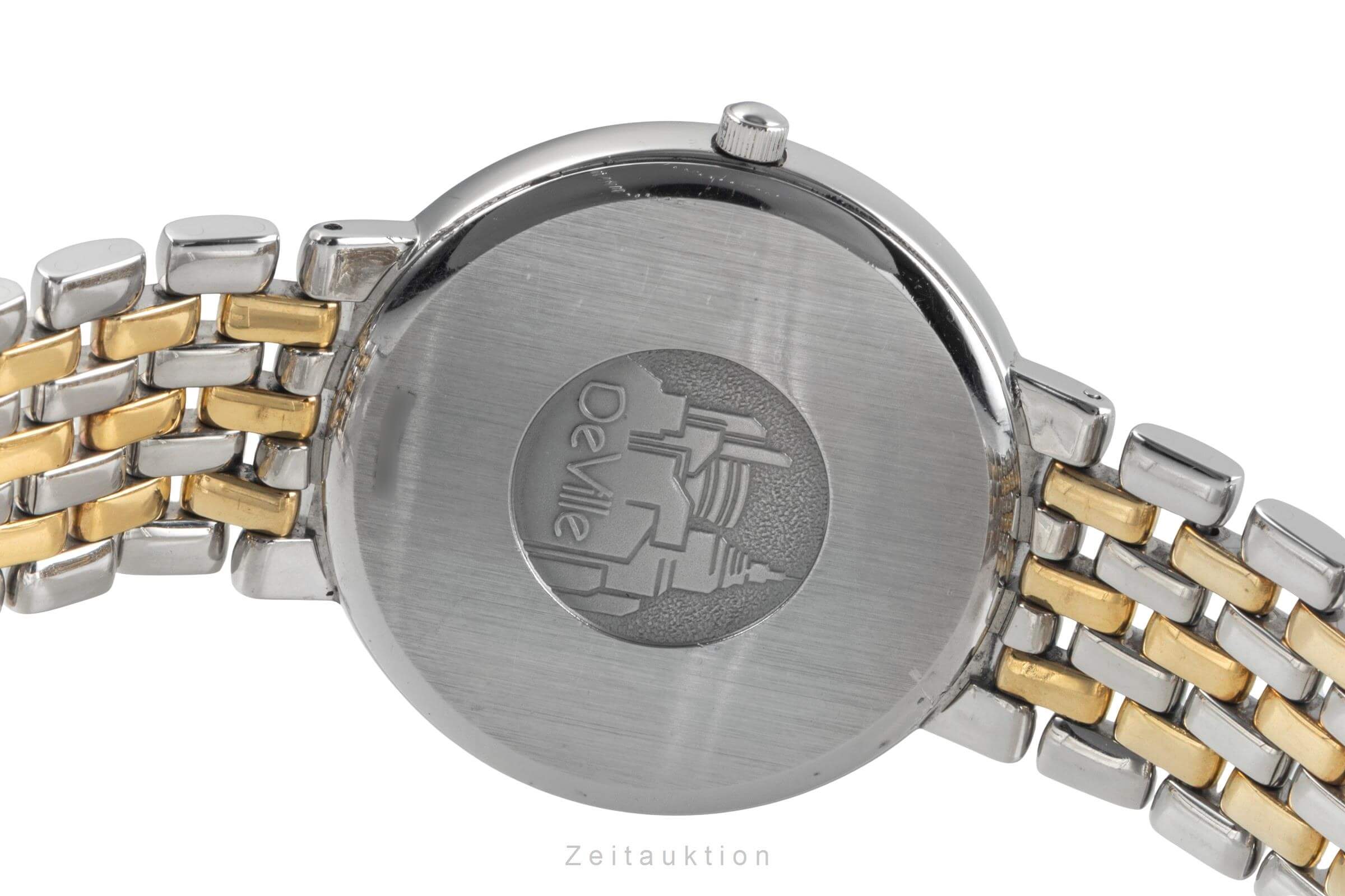 Omega De Ville steel / gold quartz men's watch 396.2432  [2501186] - Image 10