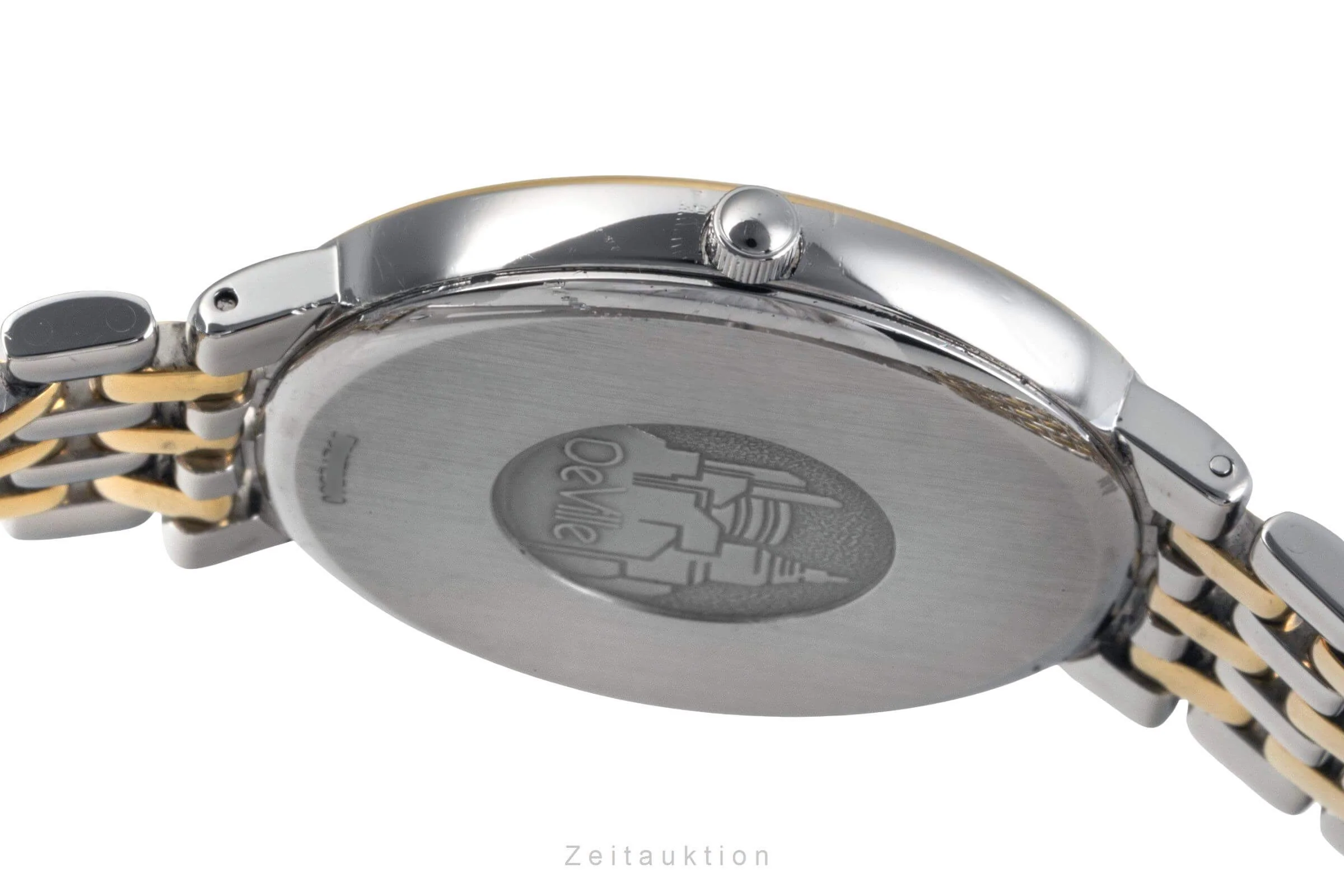 Omega De Ville steel / gold quartz men's watch 396.2432  [2501186] - Image 11