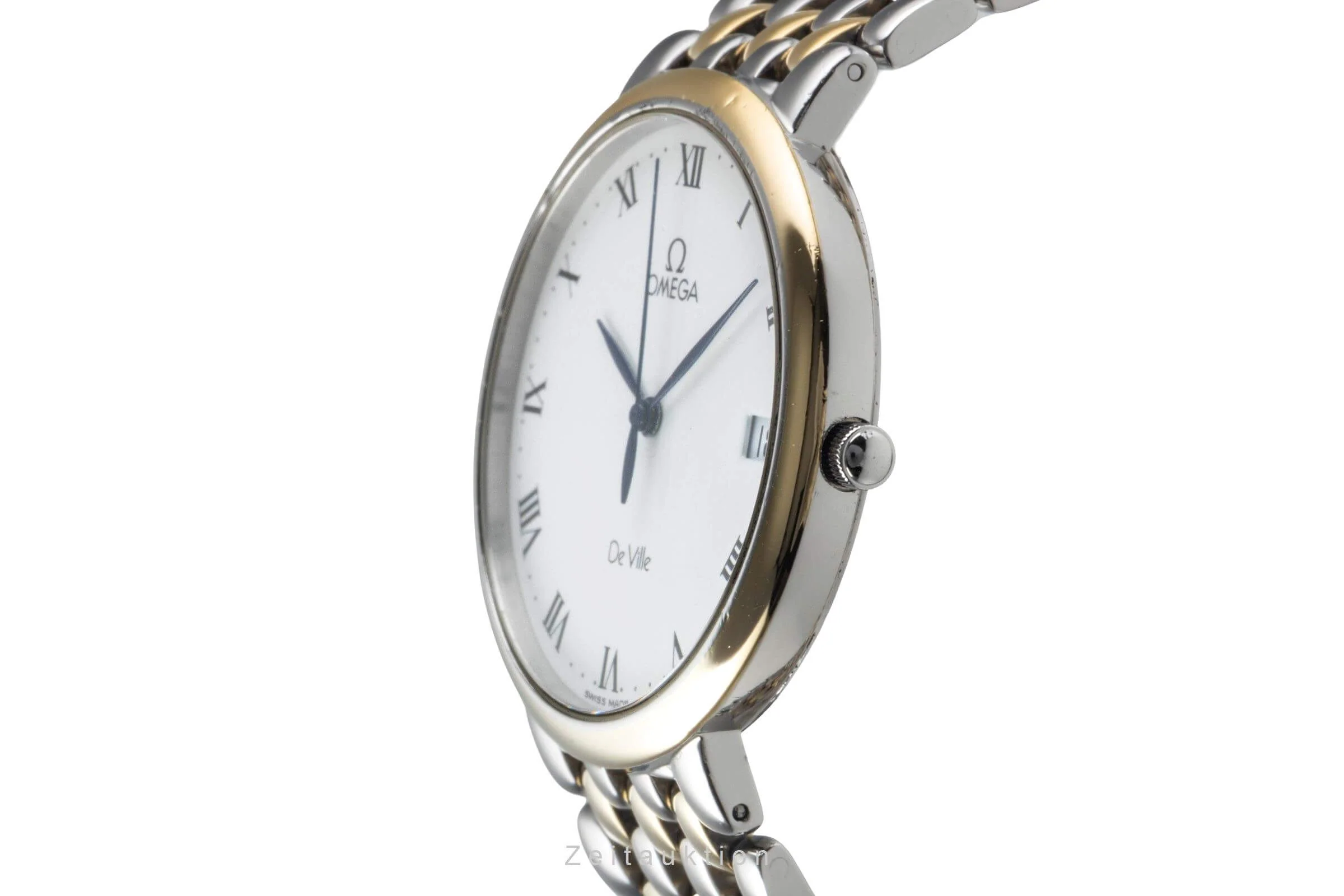 Omega De Ville steel / gold quartz men's watch 396.2432  [2501186] - Image 7