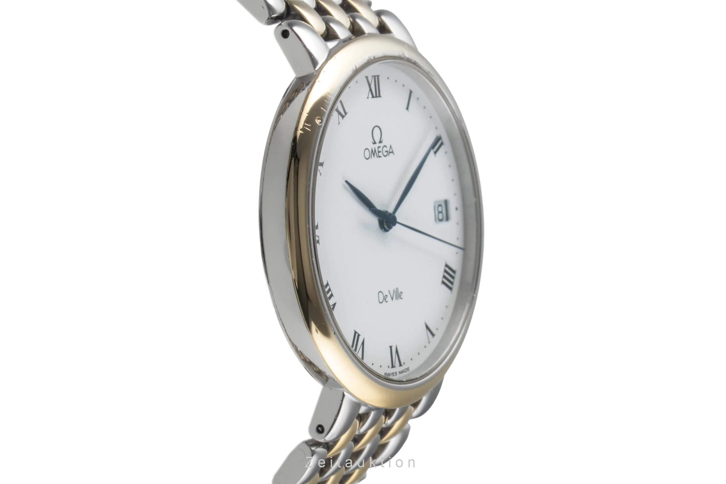 Omega De Ville steel / gold quartz men's watch 396.2432  [2501186] - Image 8