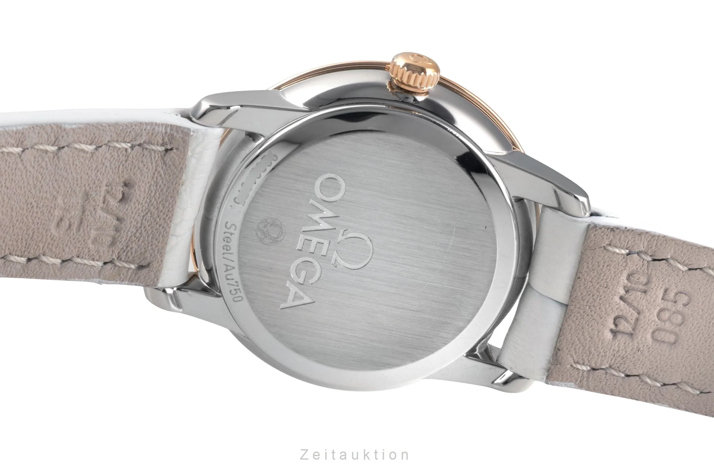 Omega De Ville steel / gold quartz women's watch 424.20.24.60.05.002 LP: 5500EUR  [2503631] - Image 12