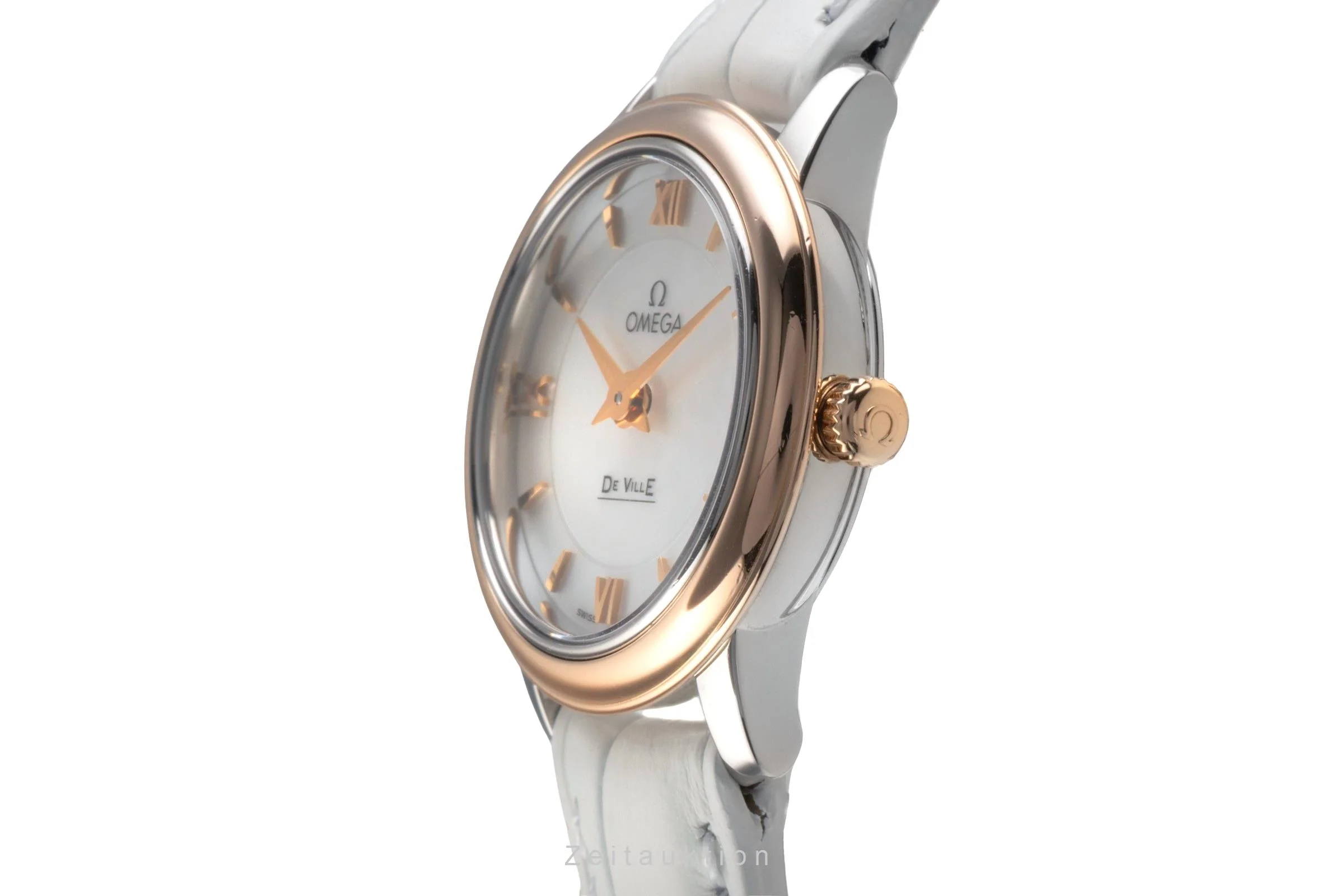 Omega De Ville steel / gold quartz women's watch 424.20.24.60.05.002 LP: 5500EUR  [2503631] - Image 7