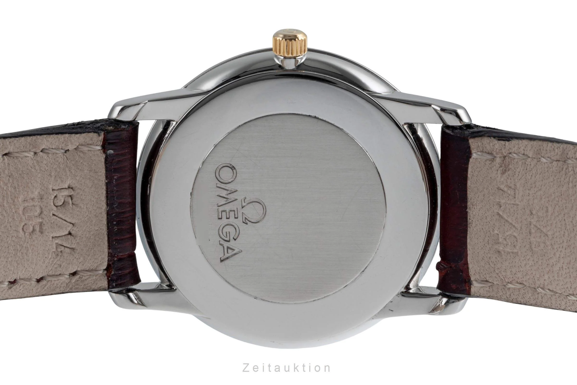 Omega De Ville steel / gold quartz women's watch 959.1150  [2502372] - Image 10
