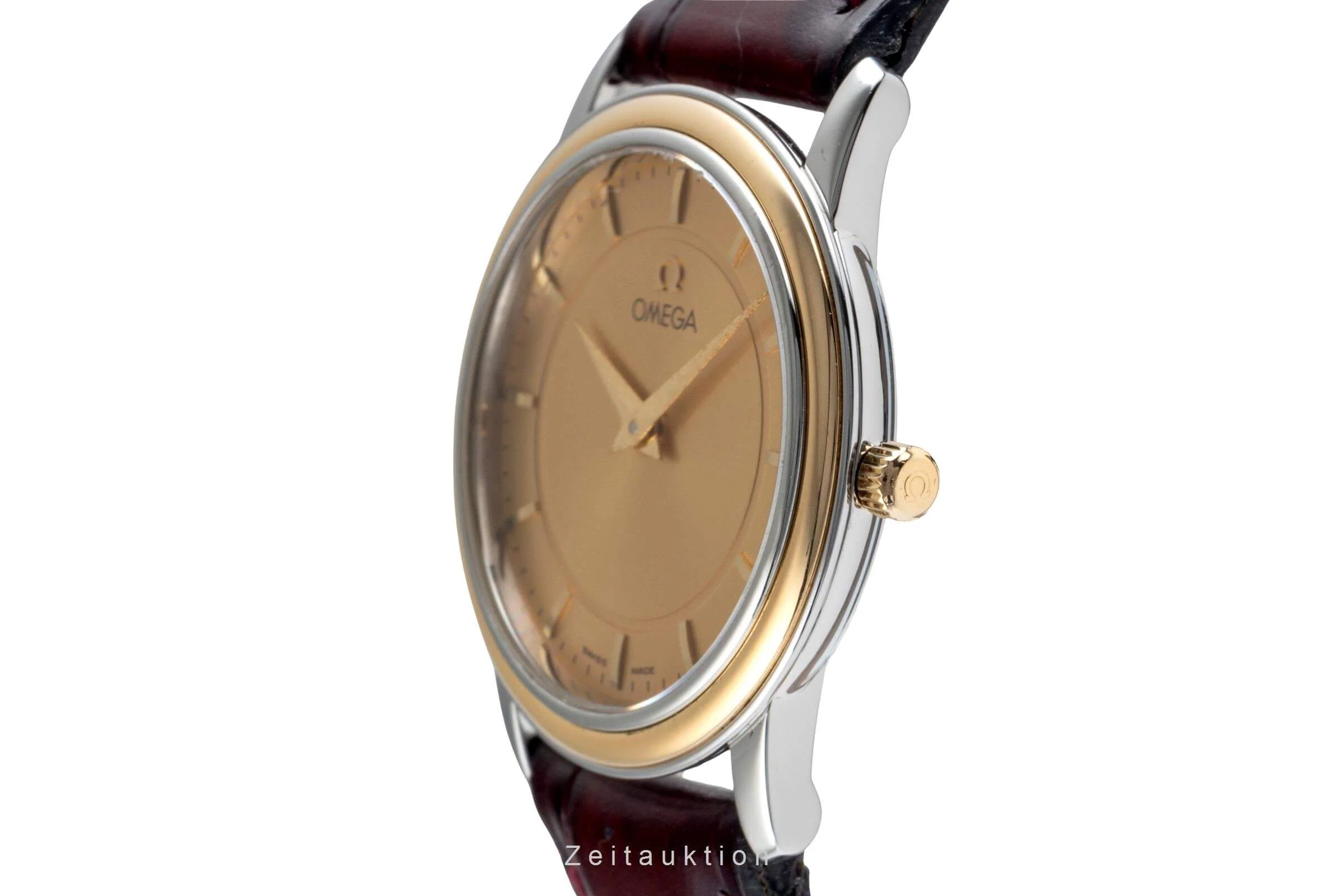 Omega De Ville steel / gold quartz women's watch 959.1150  [2502372] - Image 7