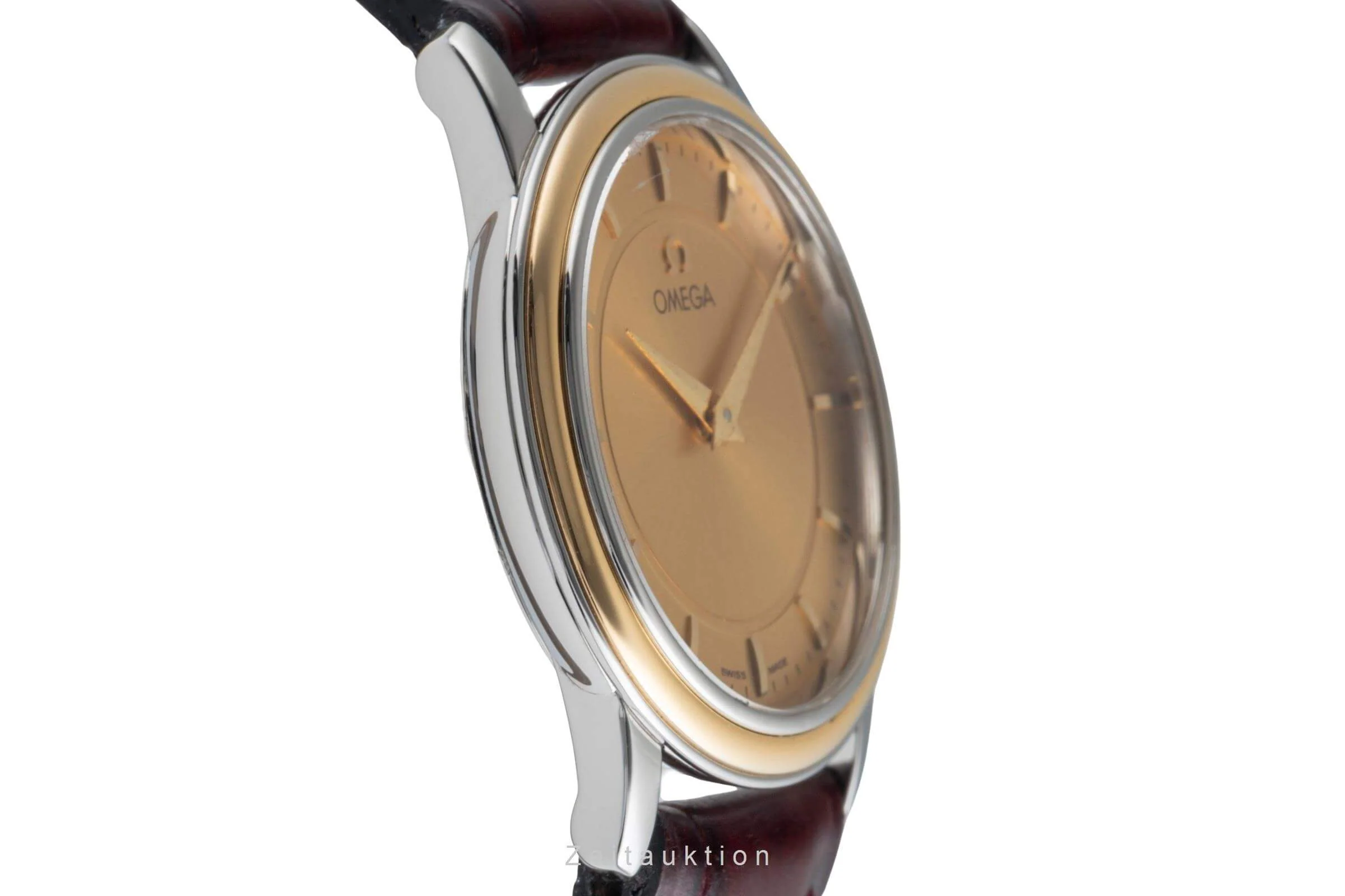 Omega De Ville steel / gold quartz women's watch 959.1150  [2502372] - Image 8