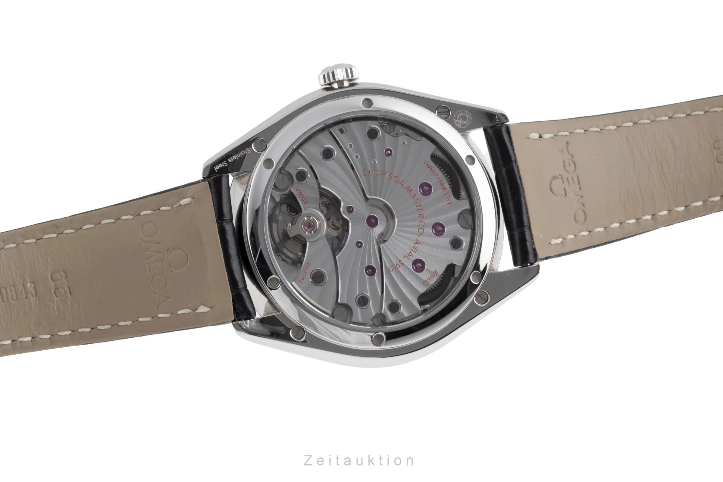Omega De Ville steel manual winding men's watch 435.13.40.21.02.001 LP: 7700EUR  [2503402] - Image 11