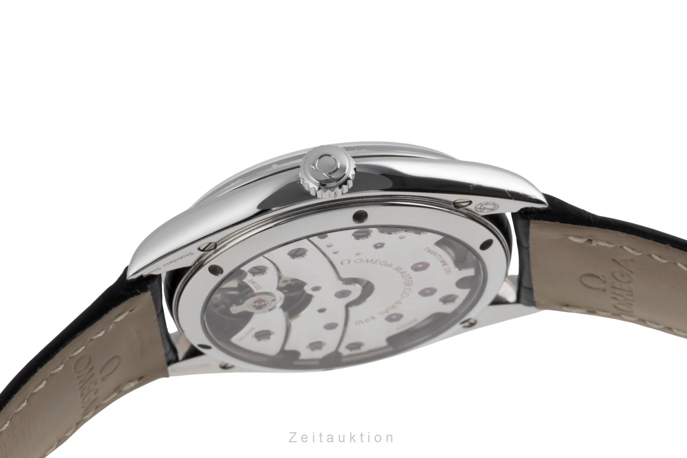 Omega De Ville steel manual winding men's watch 435.13.40.21.02.001 LP: 7700EUR  [2503402] - Image 12
