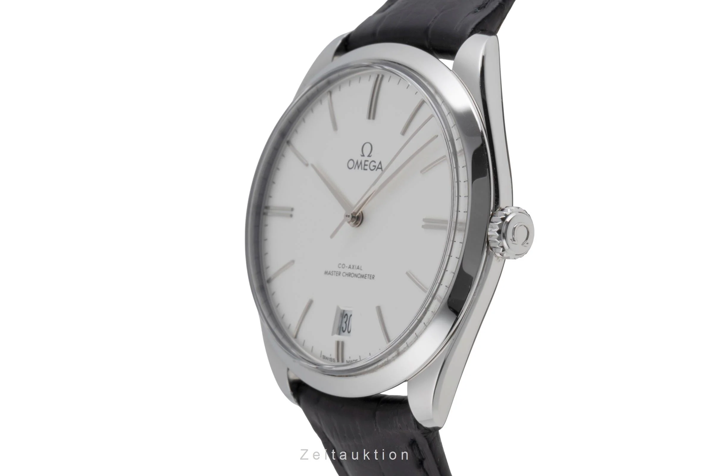 Omega De Ville steel manual winding men's watch 435.13.40.21.02.001 LP: 7700EUR  [2503402] - Image 7