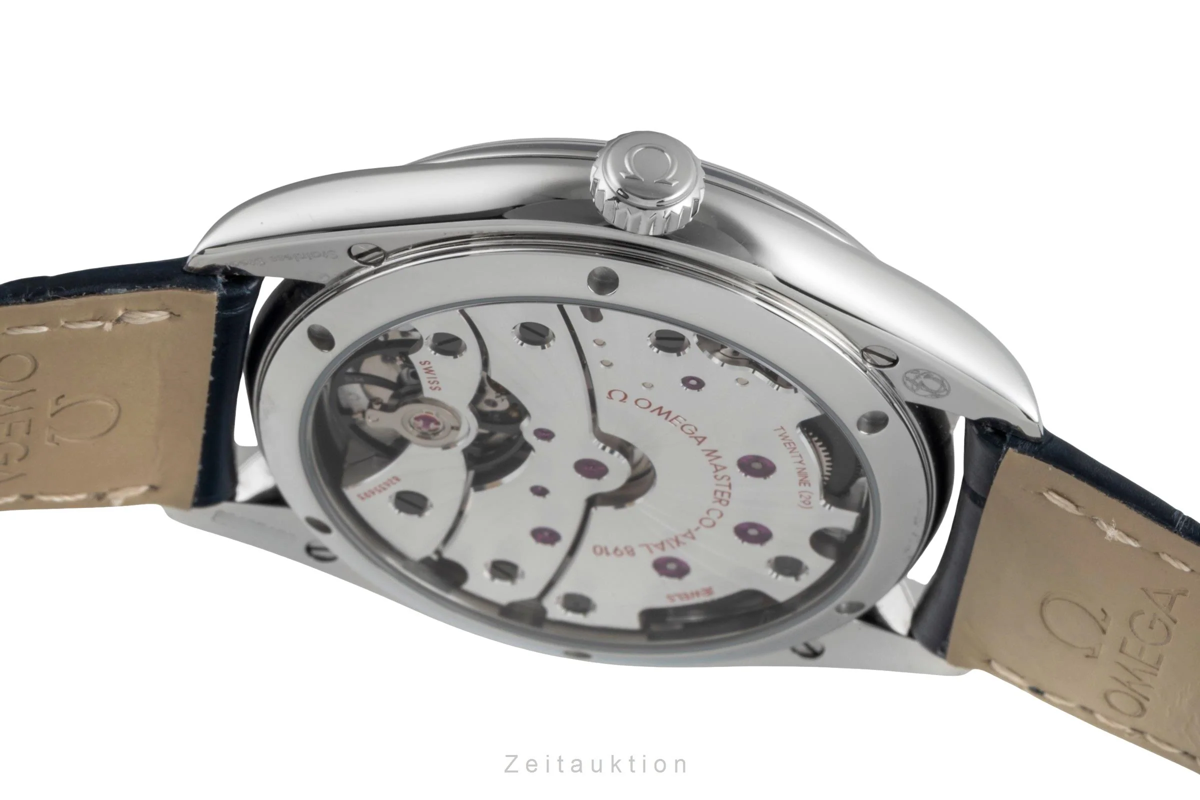 Omega De Ville steel manual winding men's watch 435.13.40.21.03.001 LP: 7700EUR  [2505008] - Image 11
