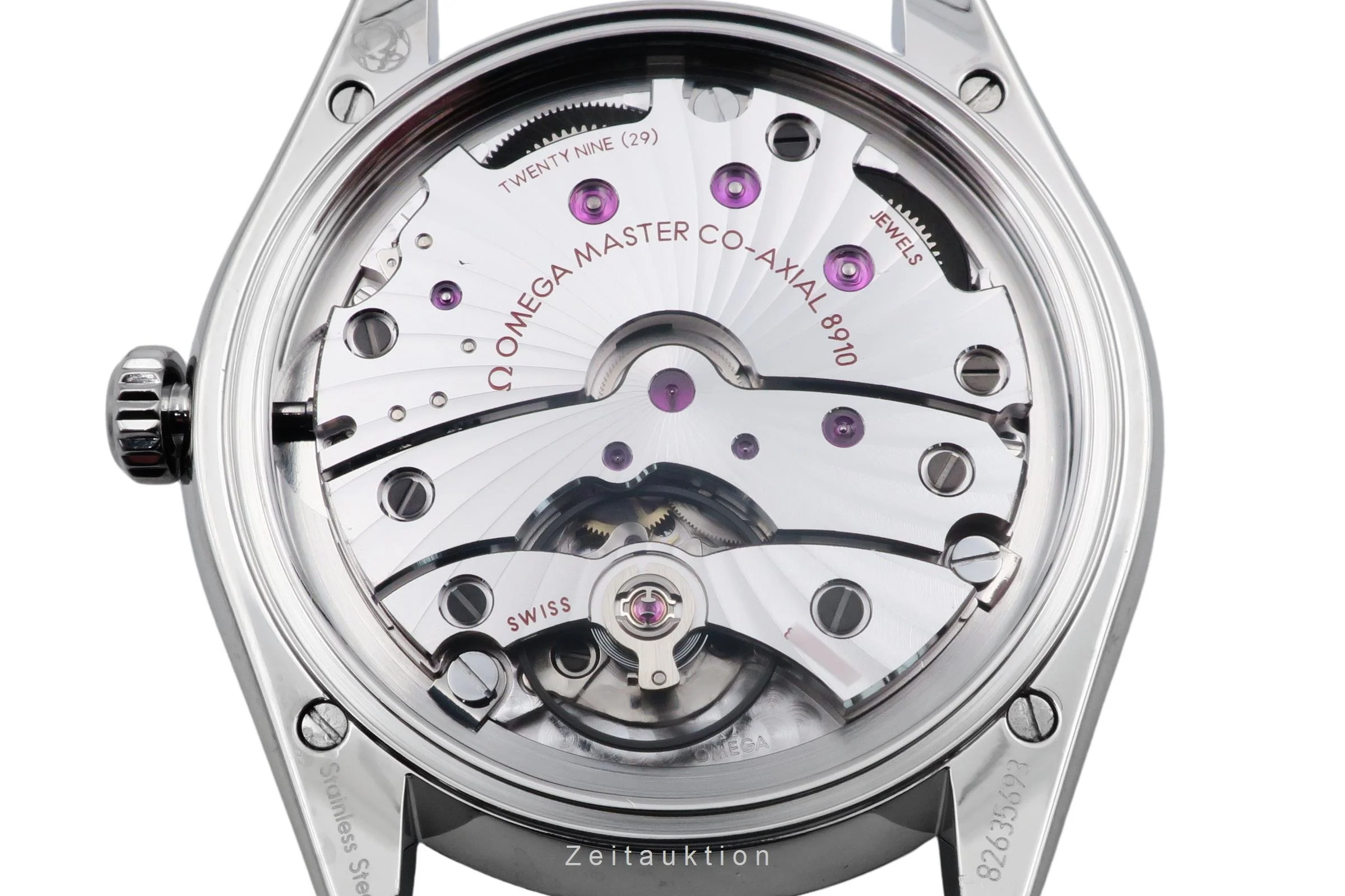 Omega De Ville steel manual winding men's watch 435.13.40.21.03.001 LP: 7700EUR  [2505008] - Image 16