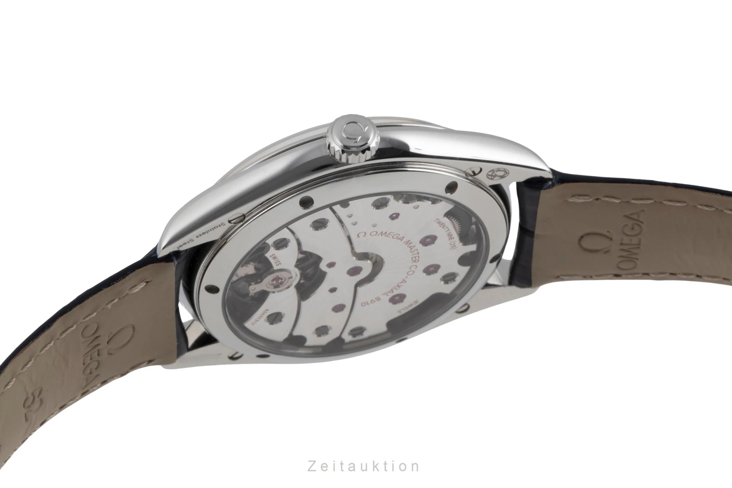 Omega De Ville steel manual winding men's watch 435.13.40.21.03.001 LP: 7700EUR  [2507513] - Image 13
