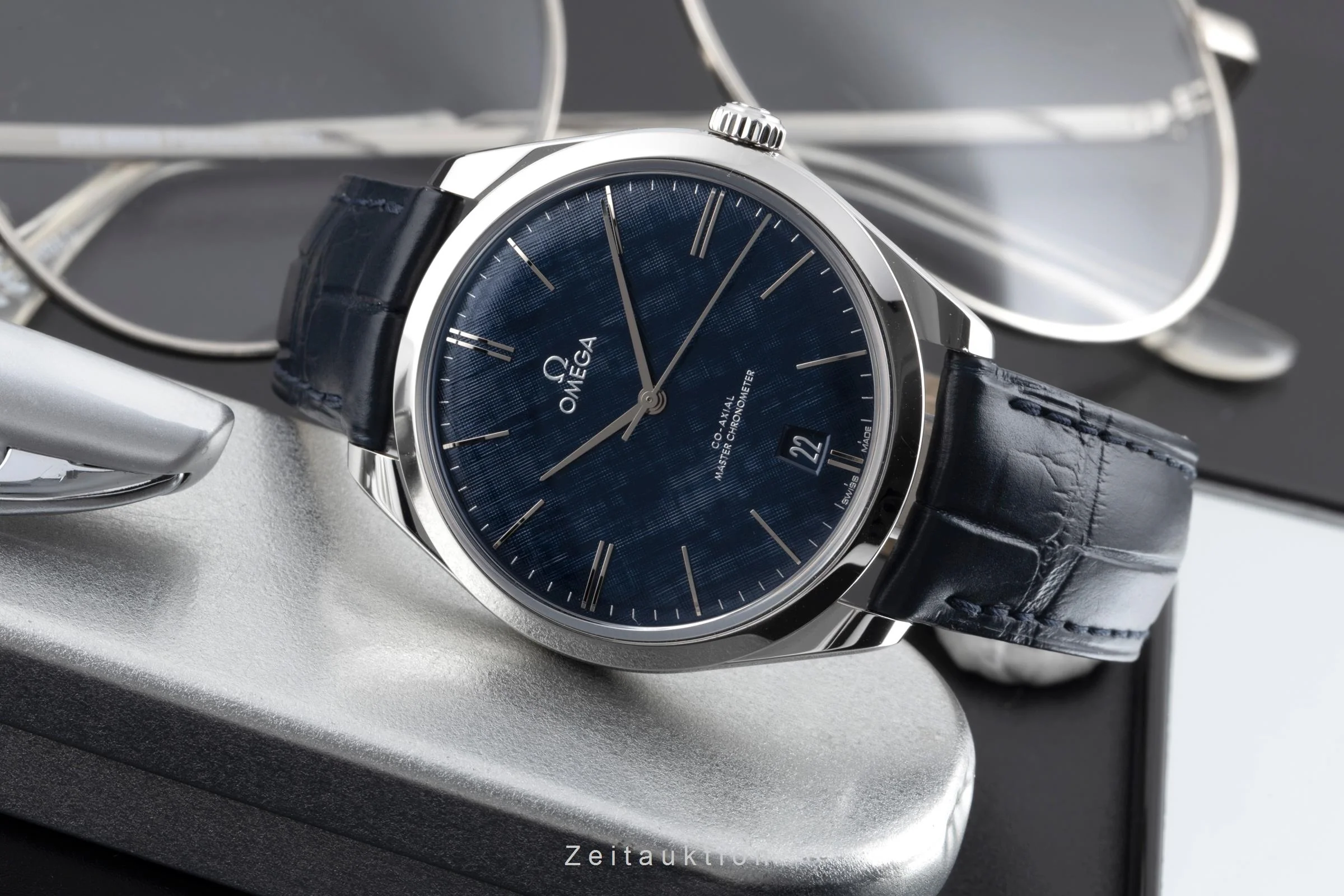 Omega De Ville steel manual winding men's watch 435.13.40.21.03.001 LP: 7700EUR  [2507513] - Image 3