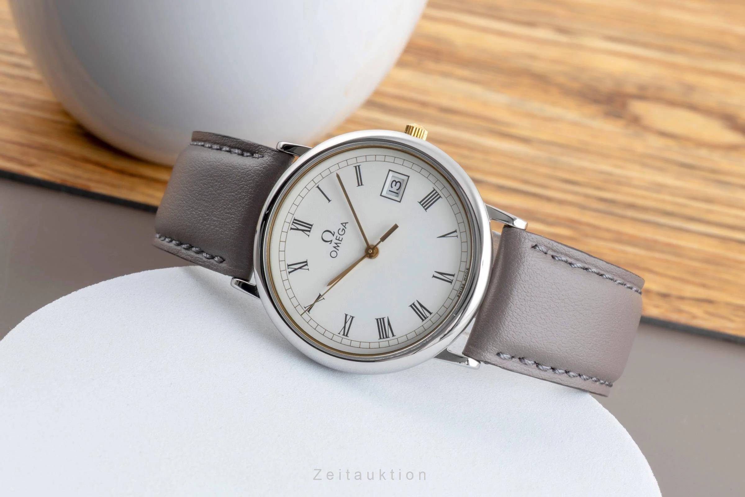 Omega De Ville steel quartz men's watch 196.0312.1  [2502115] - Image 3