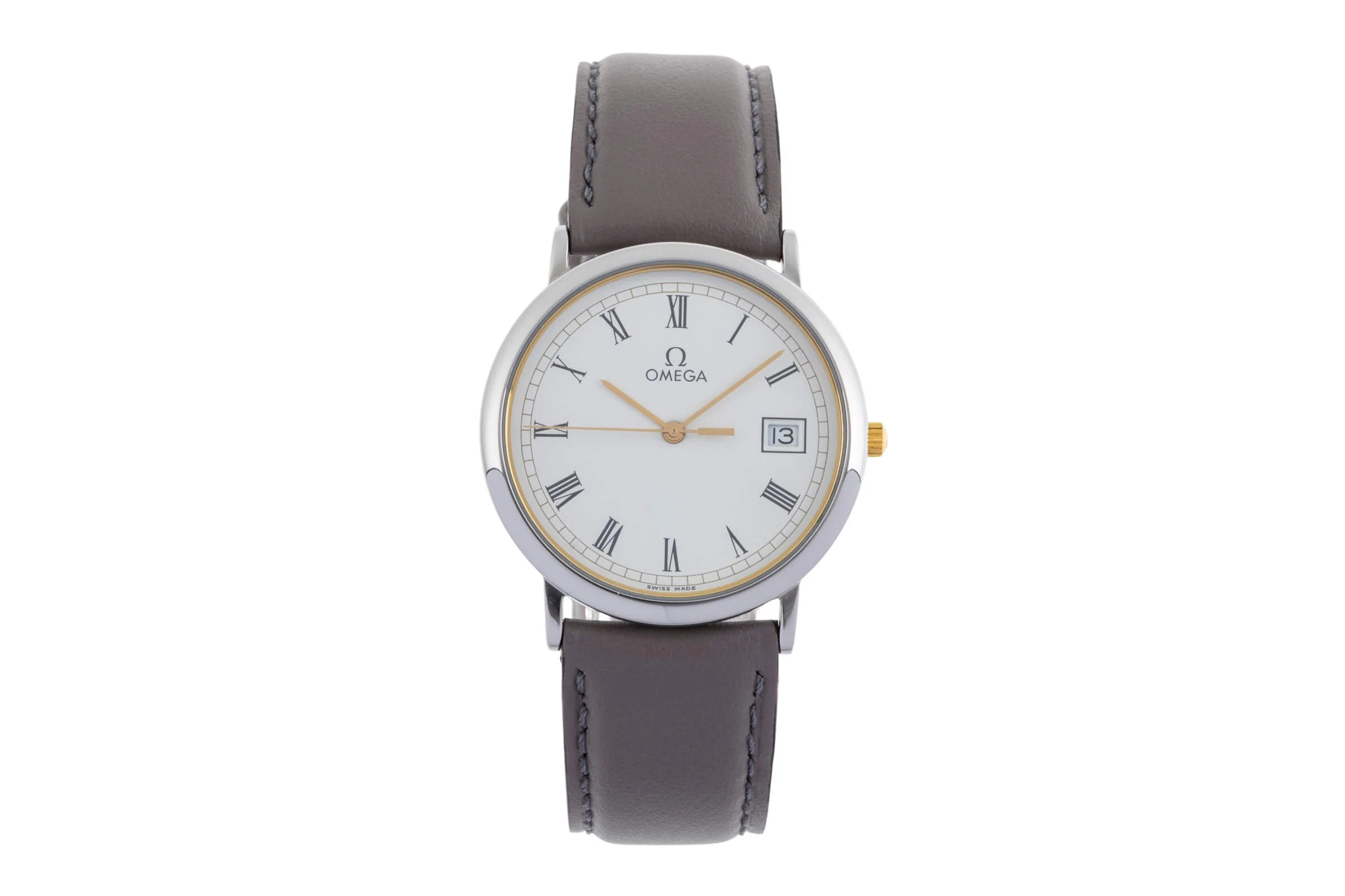 Omega De Ville steel quartz men's watch 196.0312.1  [2502115] - Image 5