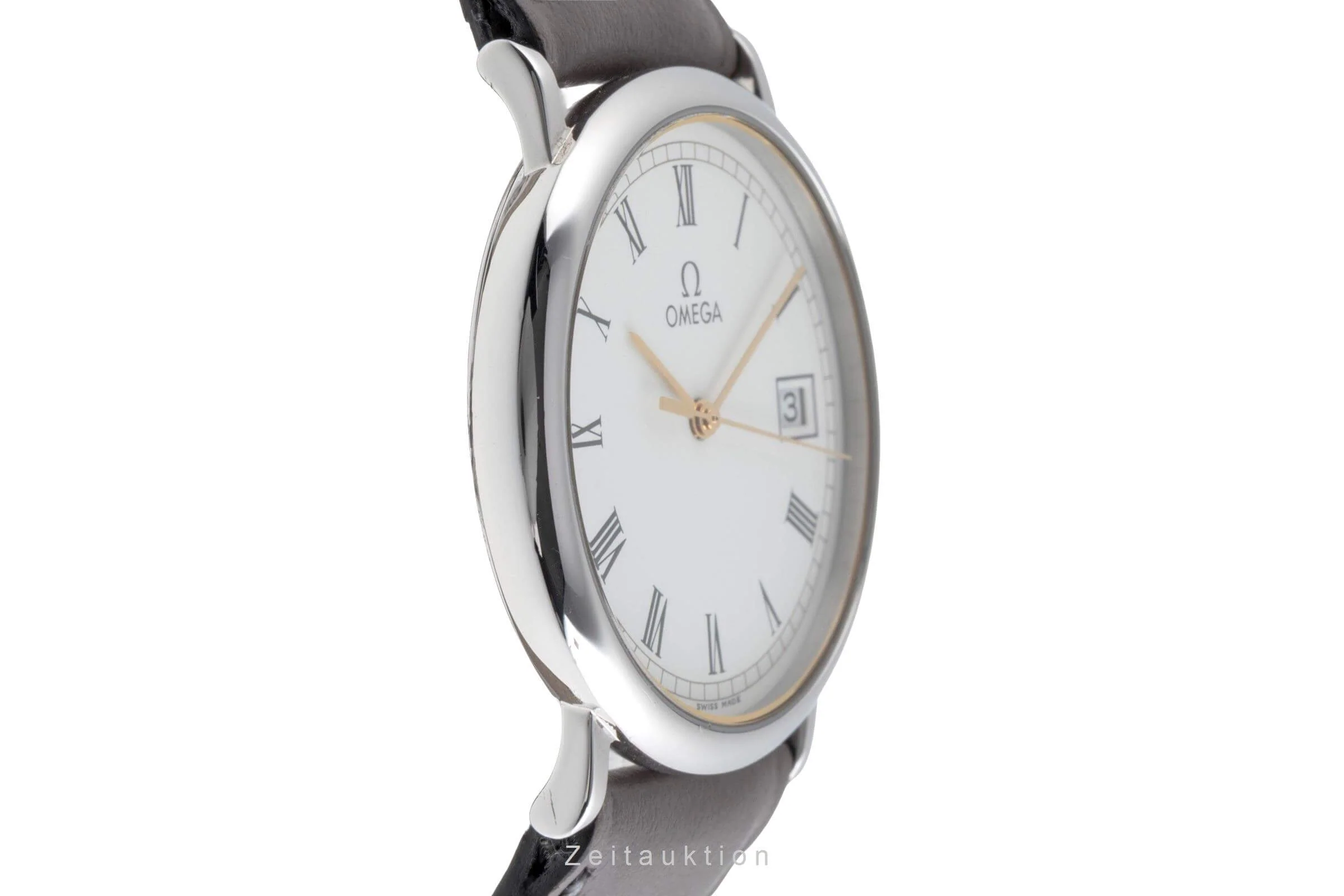 Omega De Ville steel quartz men's watch 196.0312.1  [2502115] - Image 8