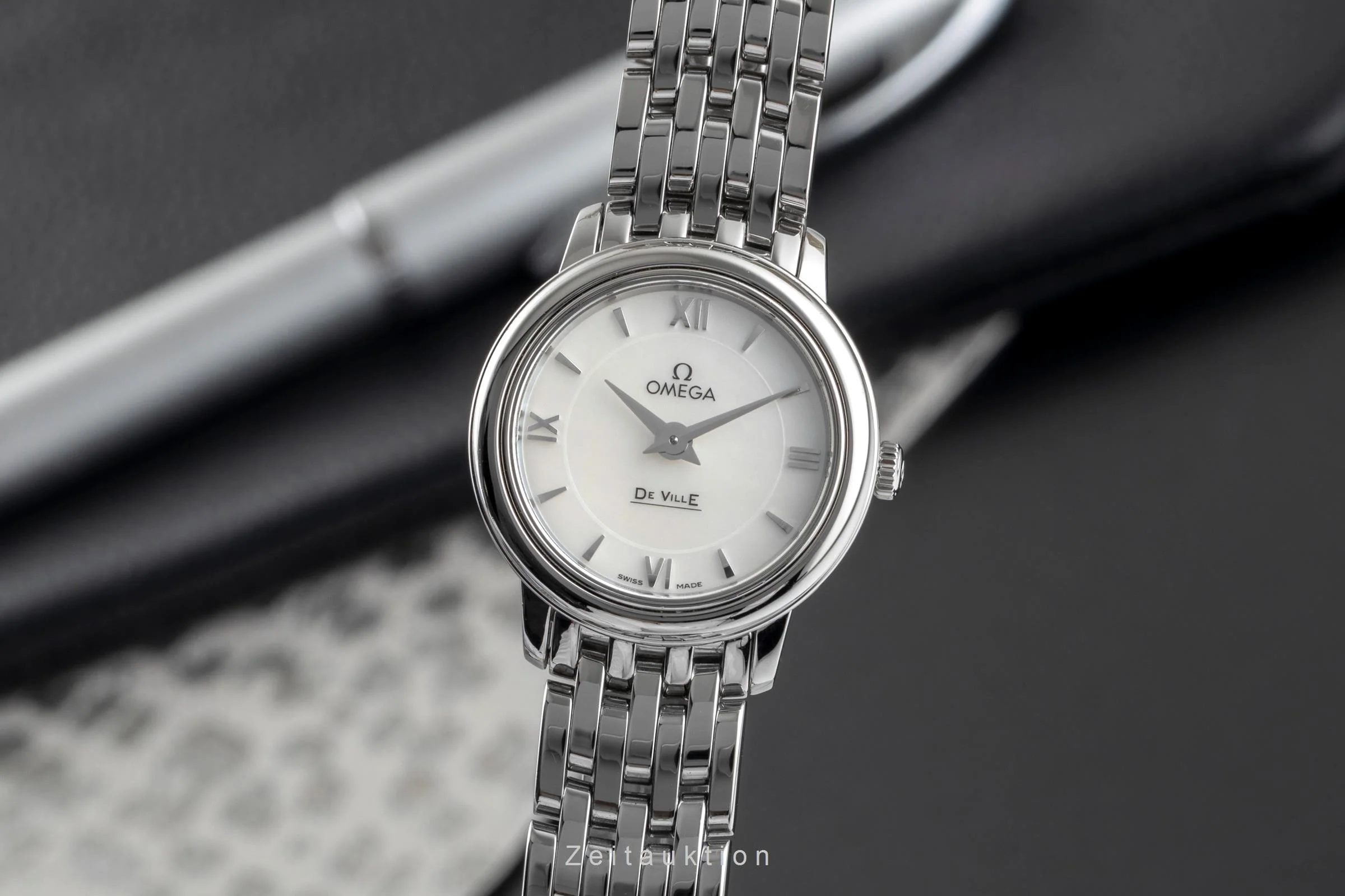 Omega De Ville steel quartz women's watch 424.10.24.60.05.001  [2502791] - Image 2
