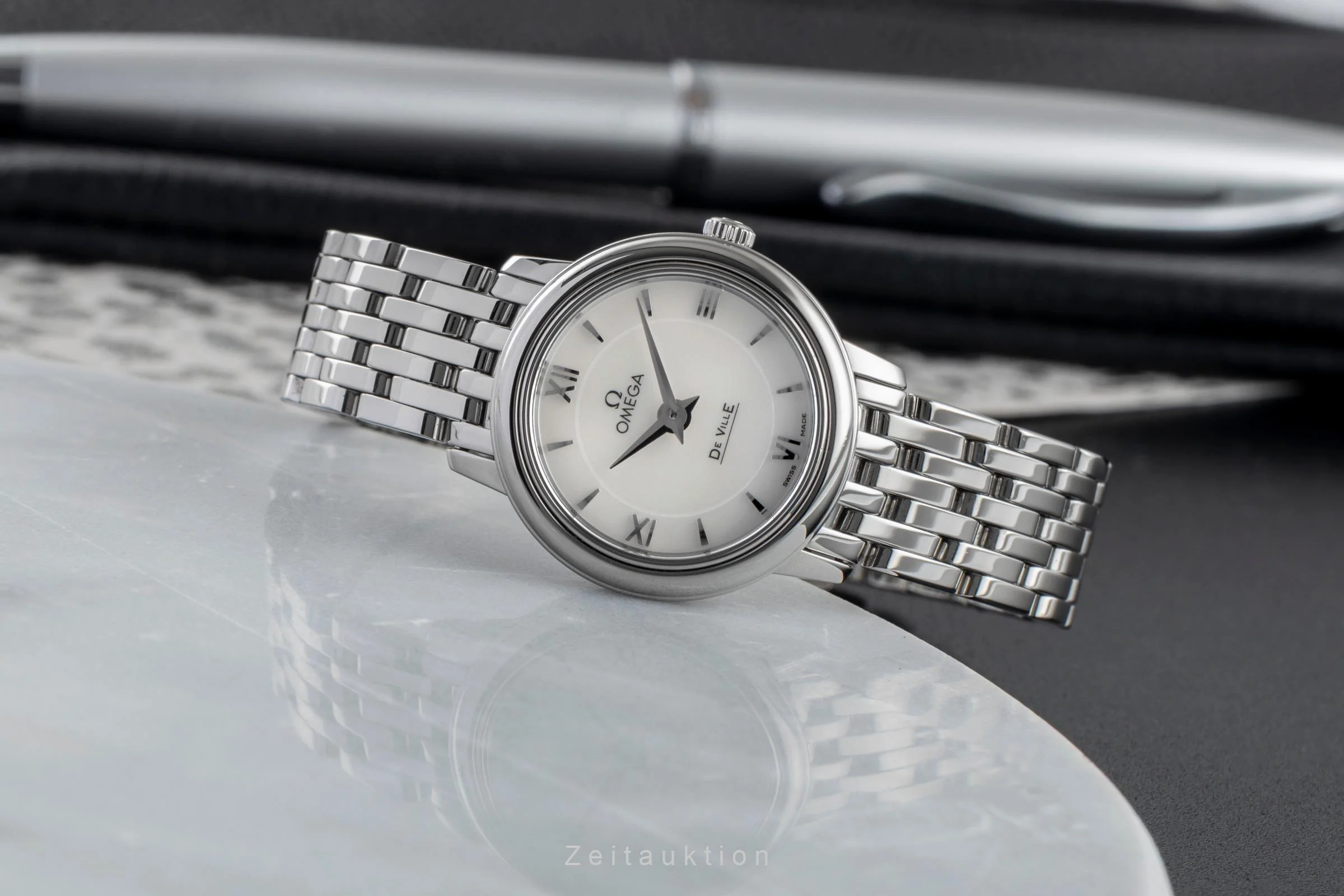 Omega De Ville steel quartz women's watch 424.10.24.60.05.001  [2502791] - Image 3
