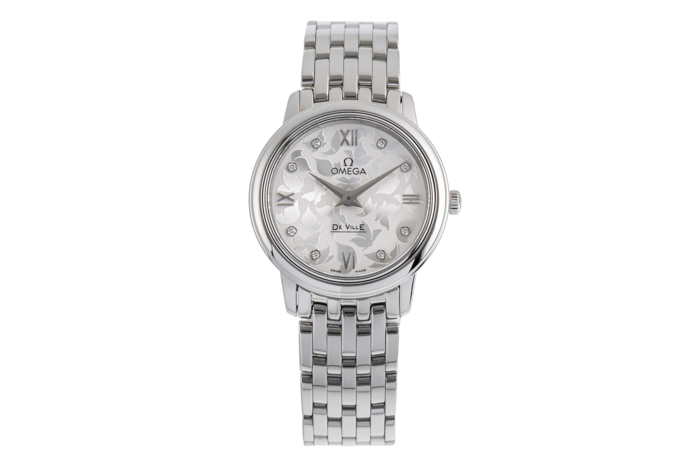 Omega De Ville steel quartz women's watch 424.10.27.60.52.001 LP: 3400EUR  [2501944] - Image 5