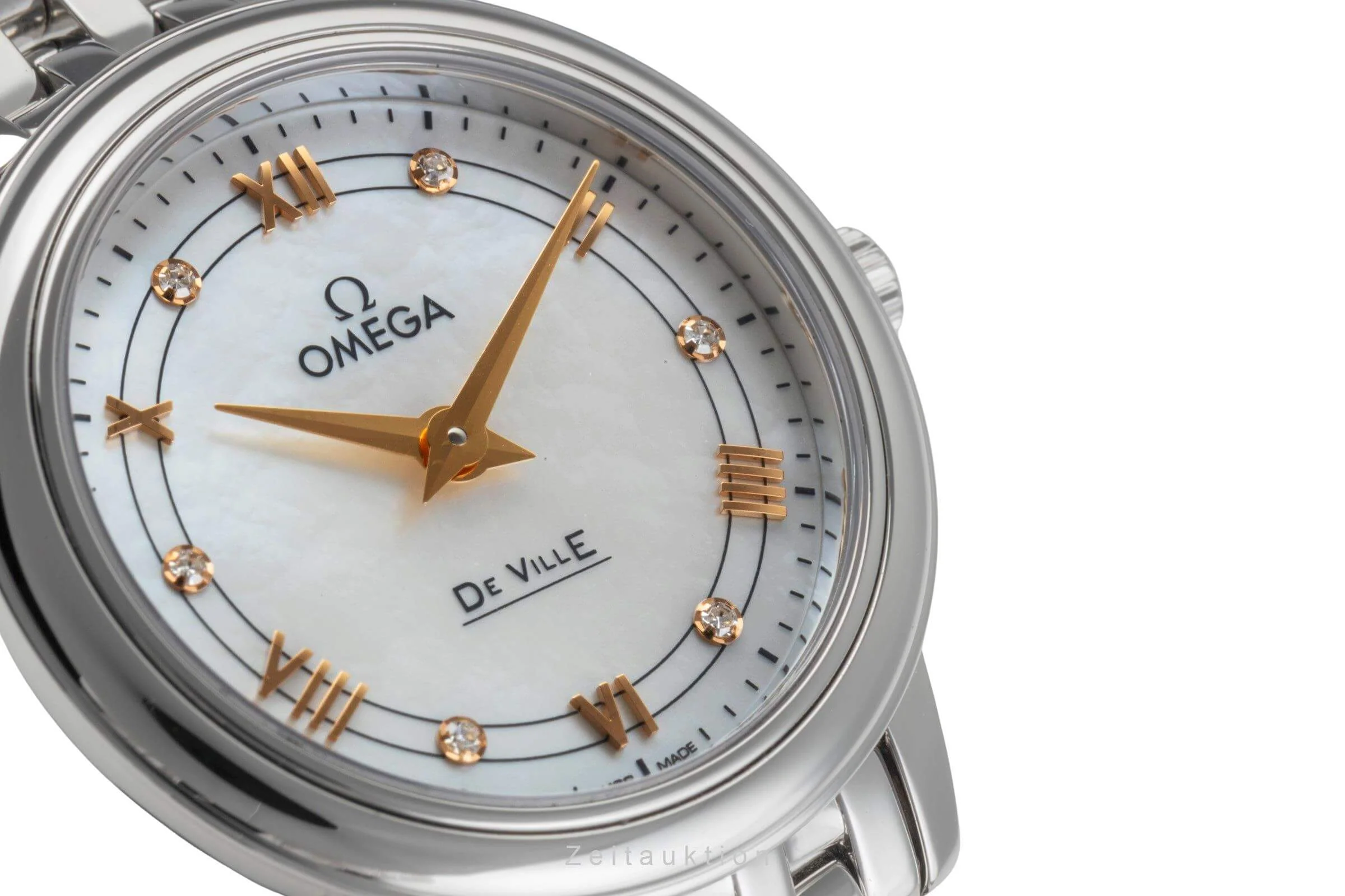 Omega De Ville steel quartz women's watch 424.10.27.60.55.001 LP: 3400EUR  [2404700] - Image 12