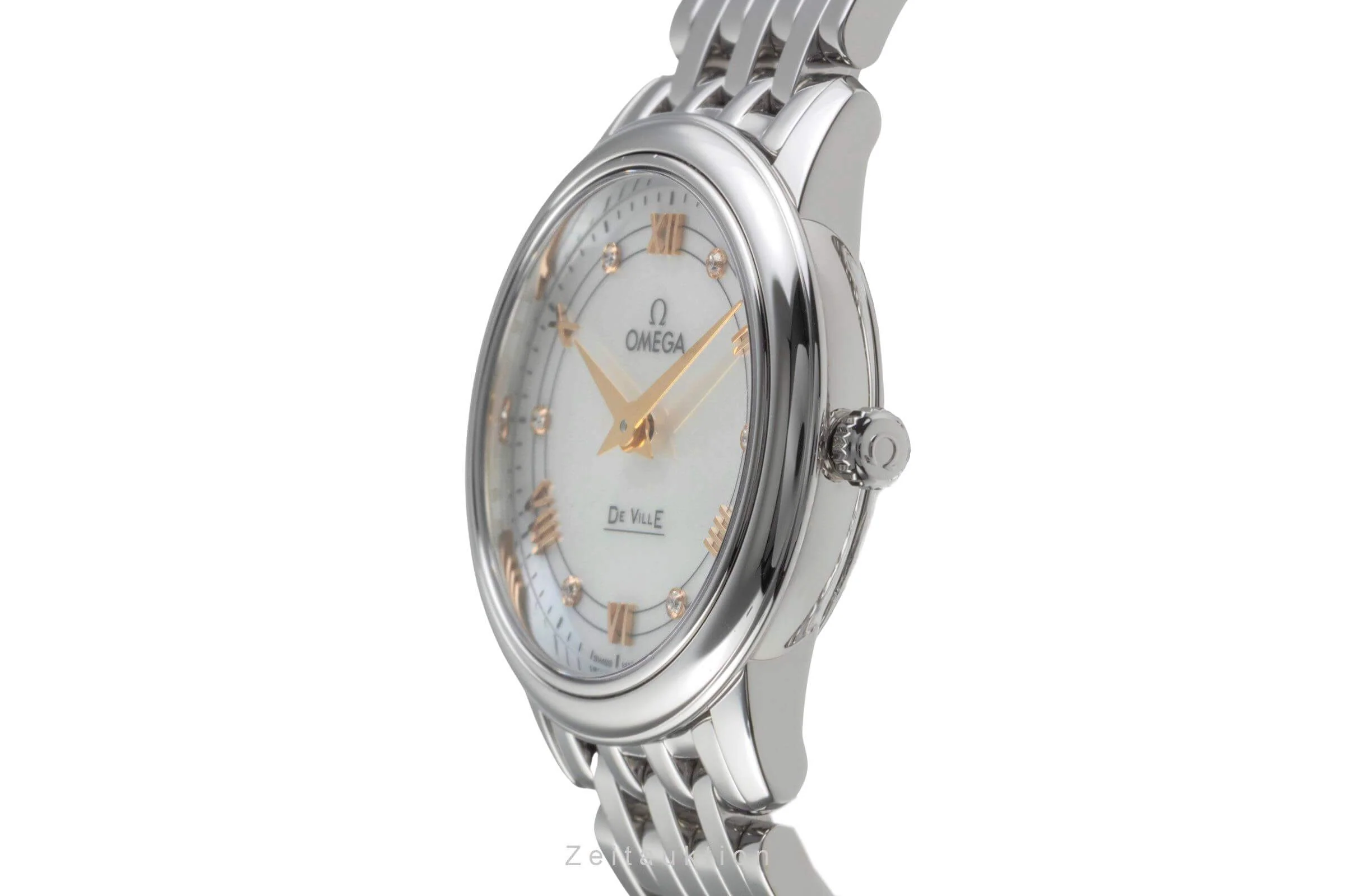 Omega De Ville steel quartz women's watch 424.10.27.60.55.001 LP: 3400EUR  [2404700] - Image 7