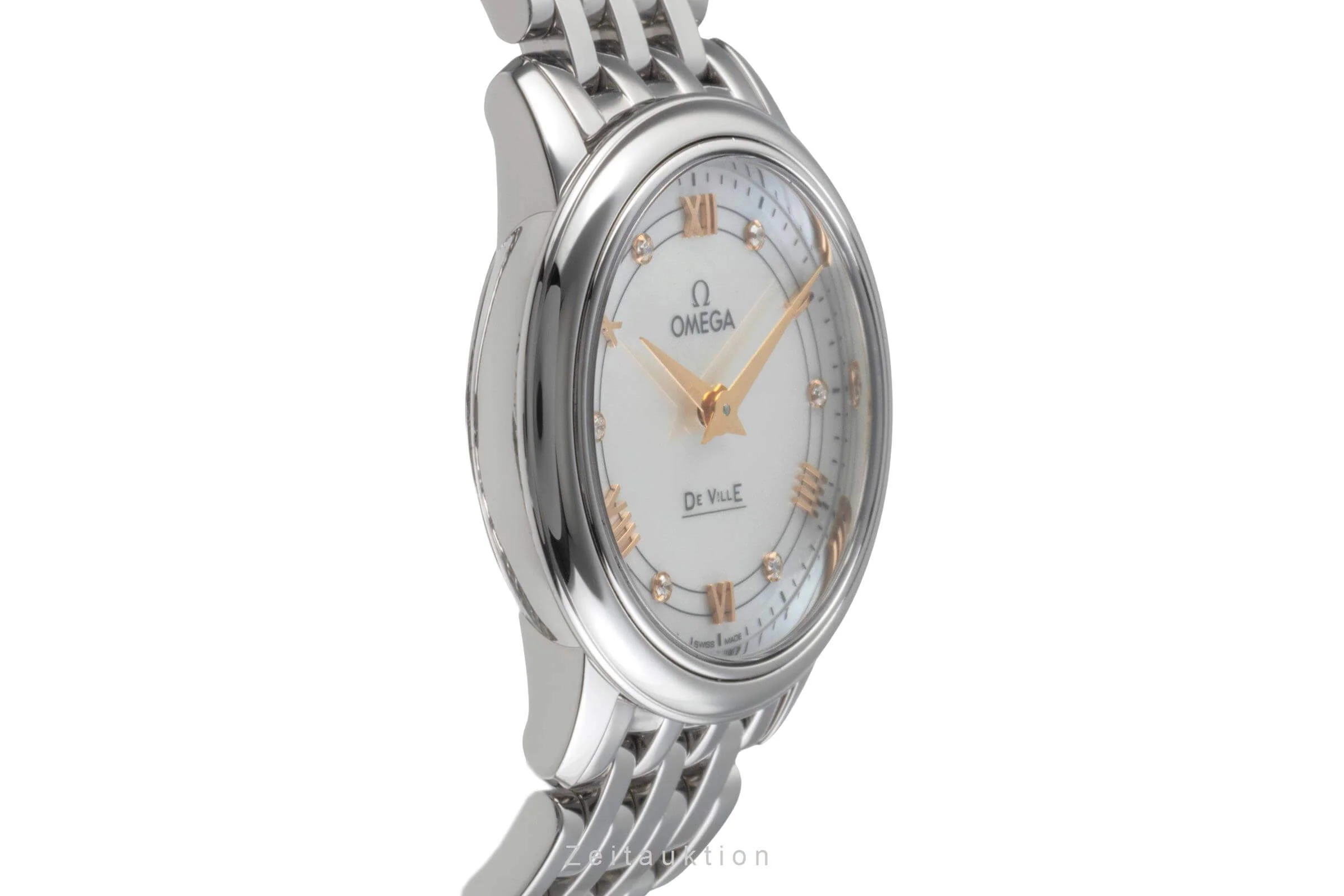 Omega De Ville steel quartz women's watch 424.10.27.60.55.001 LP: 3400EUR  [2404700] - Image 8