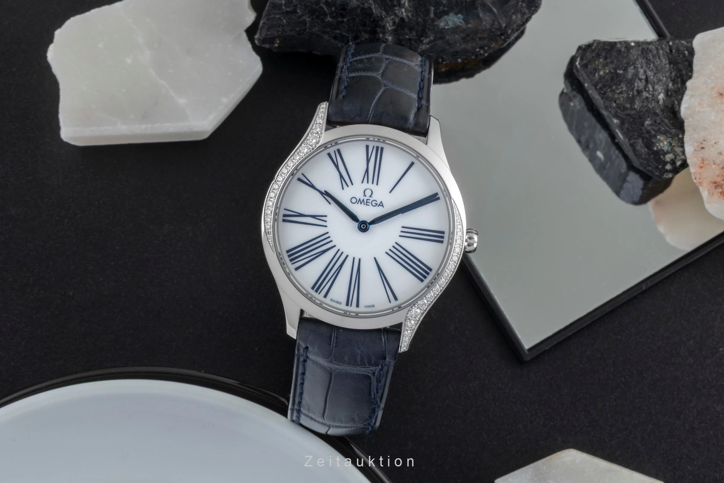 Omega De Ville steel quartz women's watch 428.17.36.60.04.001 LP: 5300EUR  [2506984] - Image 4