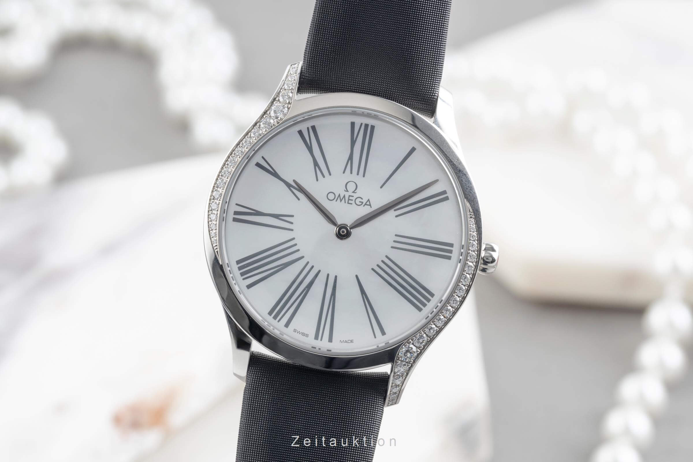Omega De Ville steel quartz women's watch 428.17.36.60.05.001 LP: 6000EUR  [2501806] - Image 2