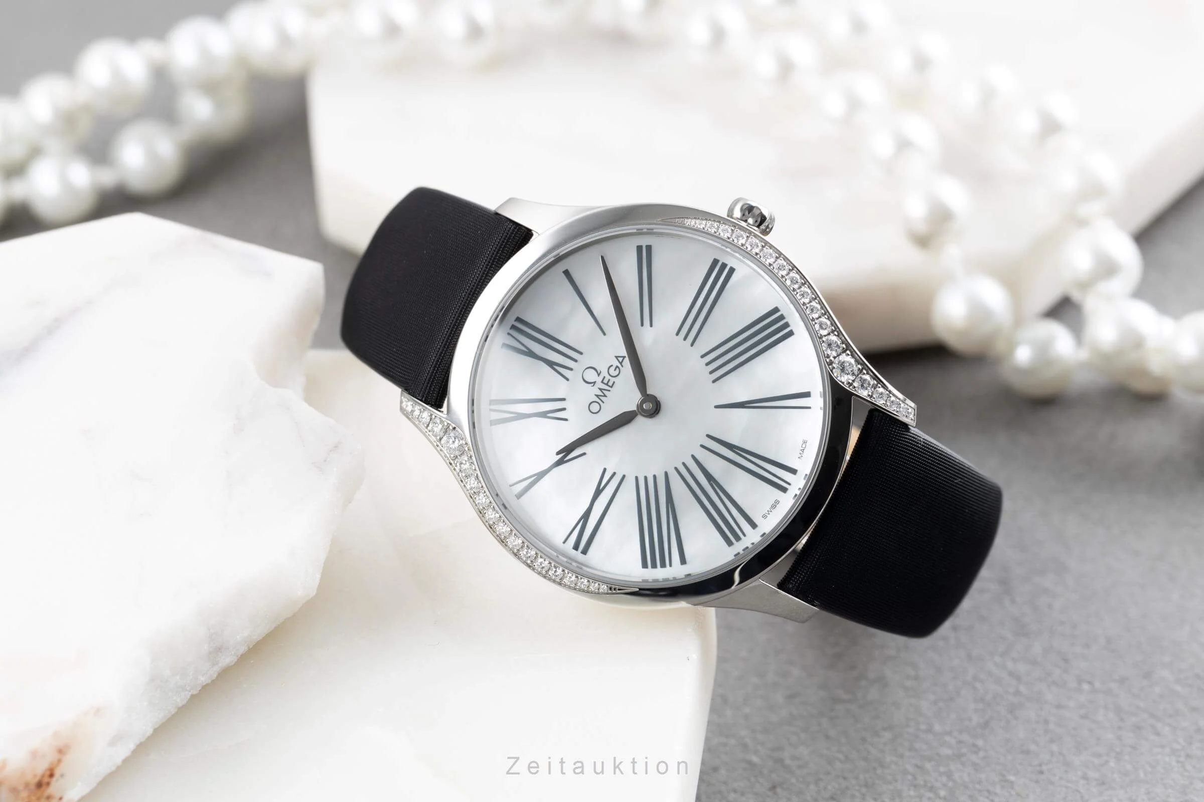 Omega De Ville steel quartz women's watch 428.17.36.60.05.001 LP: 6000EUR  [2501806] - Image 3