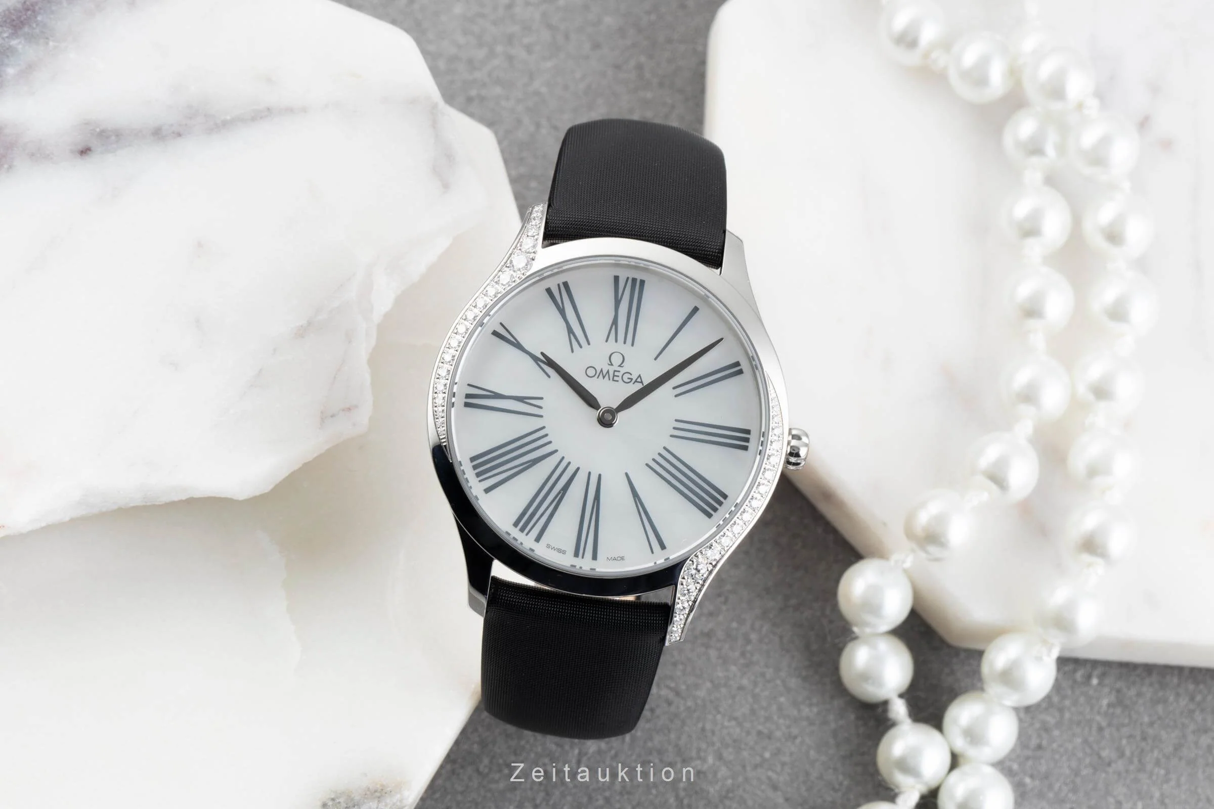 Omega De Ville steel quartz women's watch 428.17.36.60.05.001 LP: 6000EUR  [2501806] - Image 4