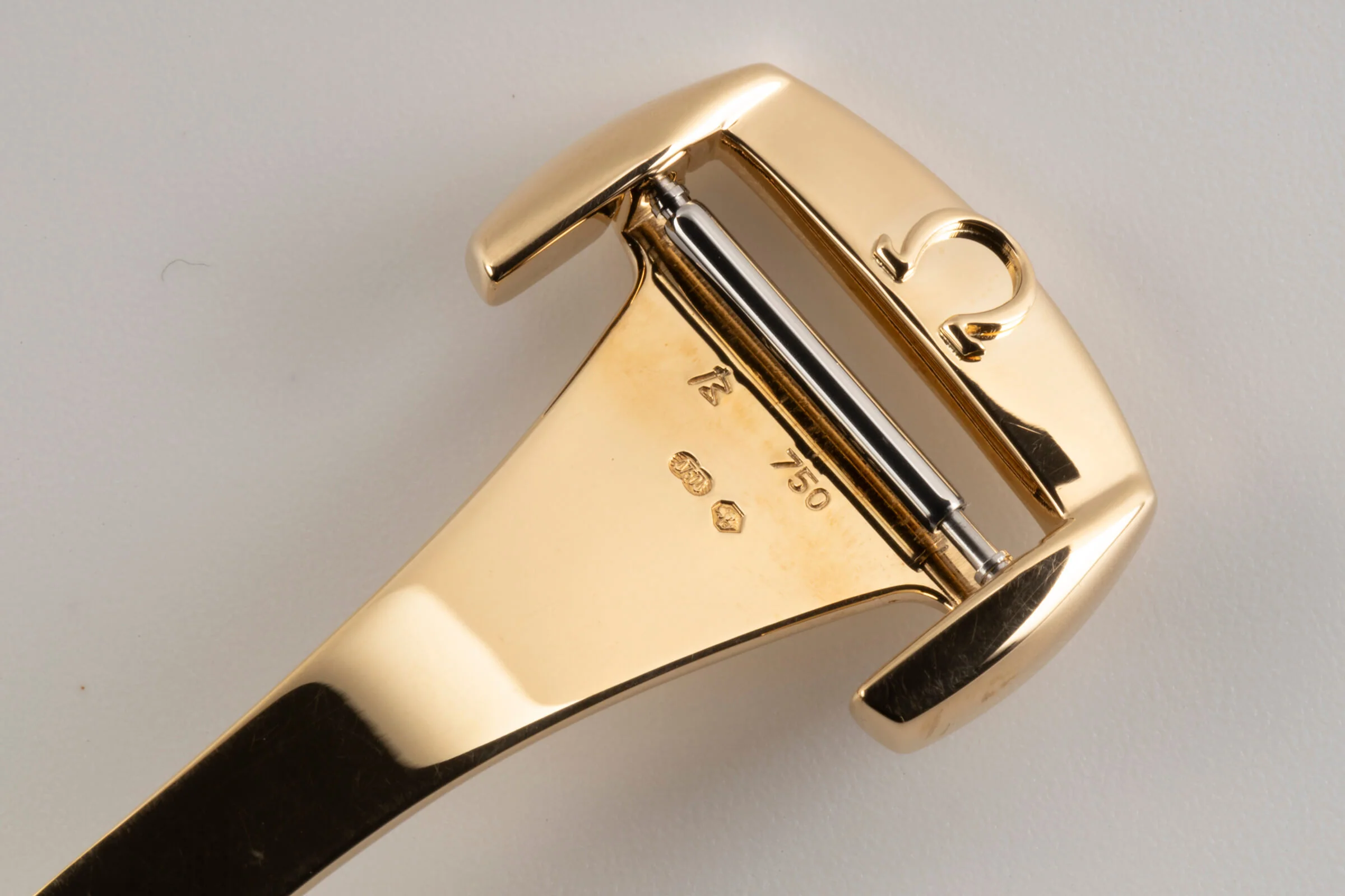 Omega folding clasp 18K gold 16.00 mm [KL24089] - Image 3
