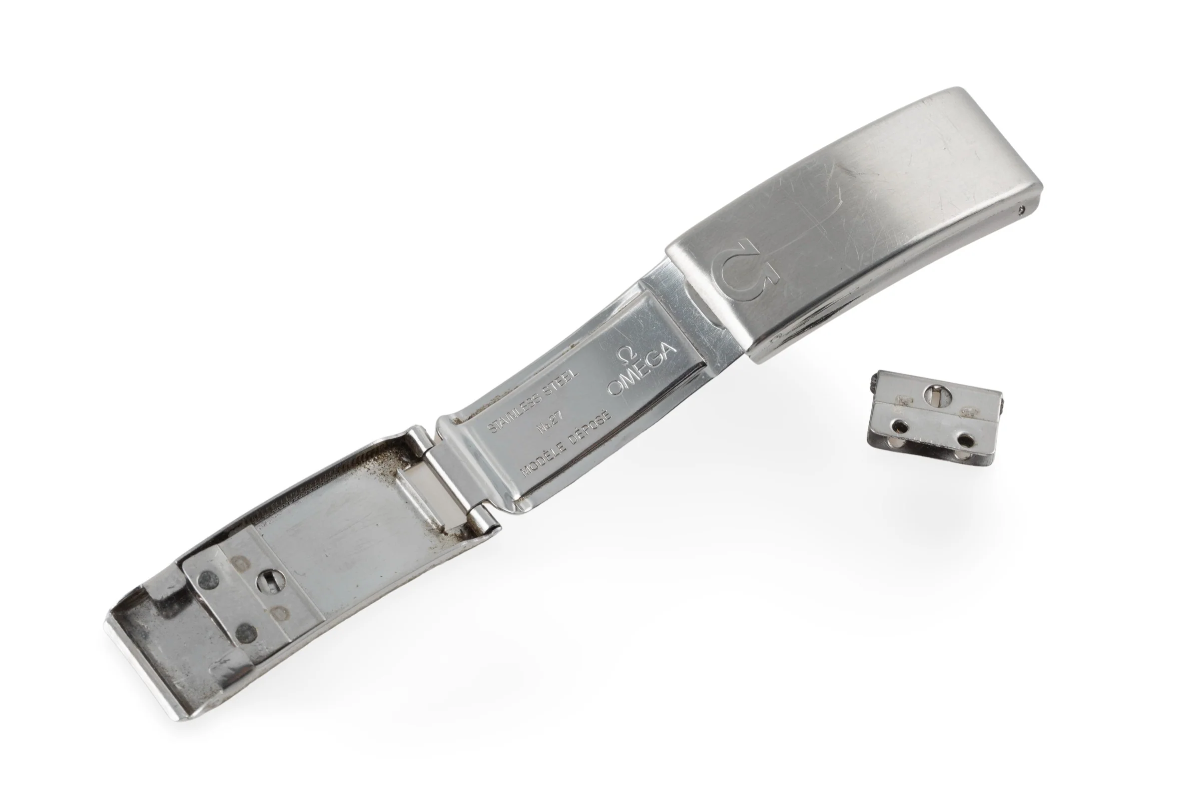 Omega folding clasp steel 14.00 mm [KL24716] - Image 2
