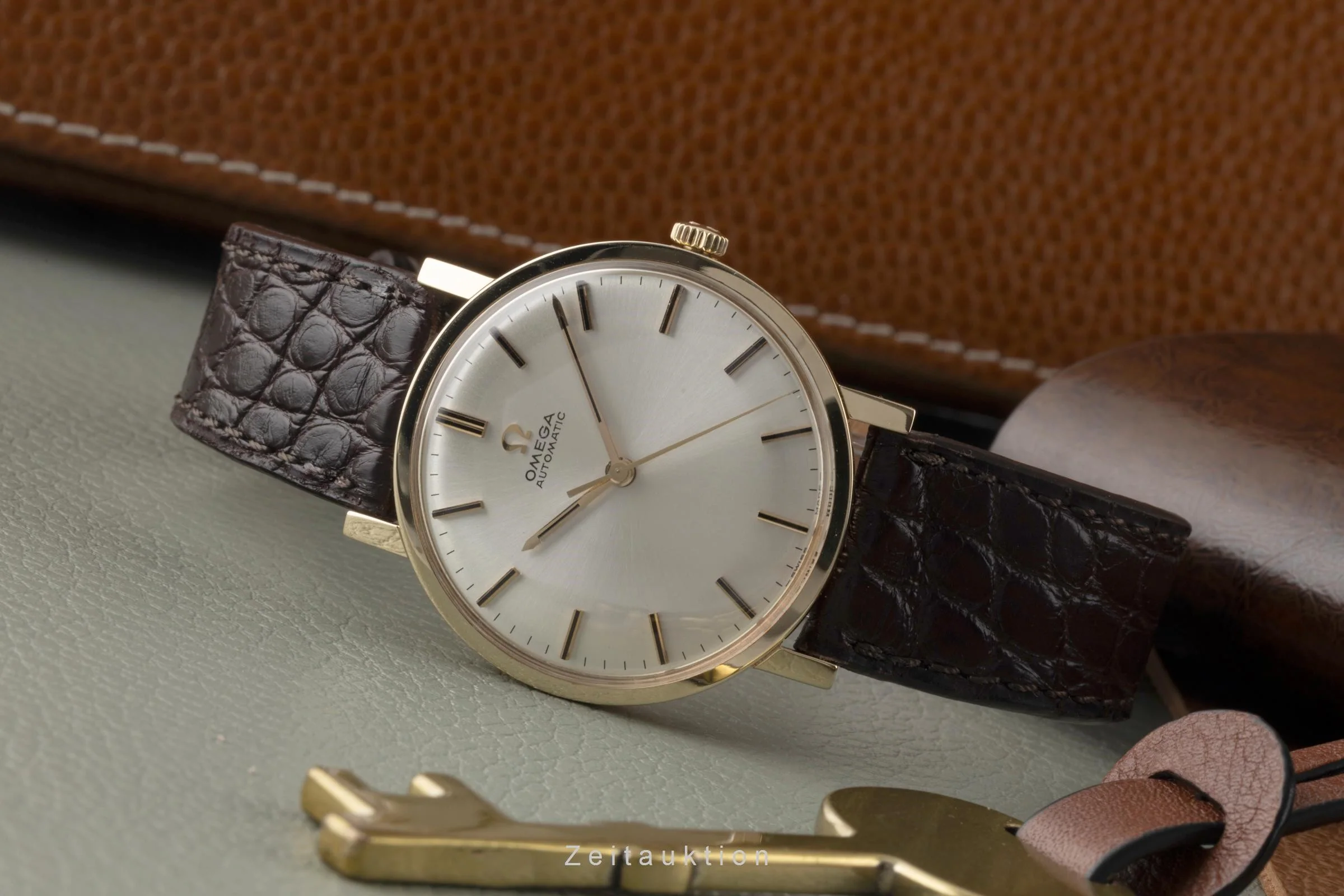 Omega Geneve 14 ct yellow gold automatic men's watch 161.009 Vintage  [2305603] - Image 2