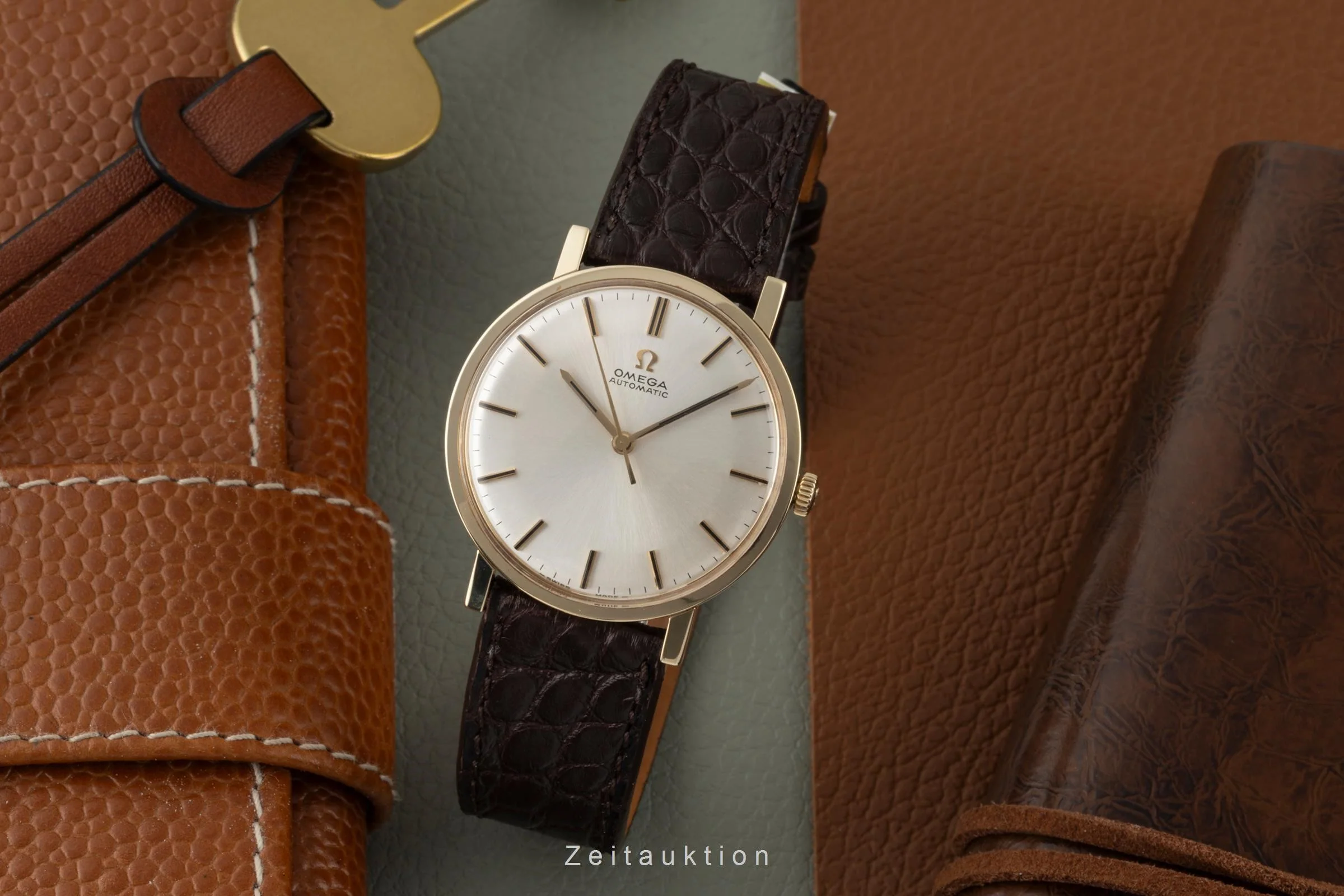 Omega Geneve 14 ct yellow gold automatic men's watch 161.009 Vintage  [2305603] - Image 3