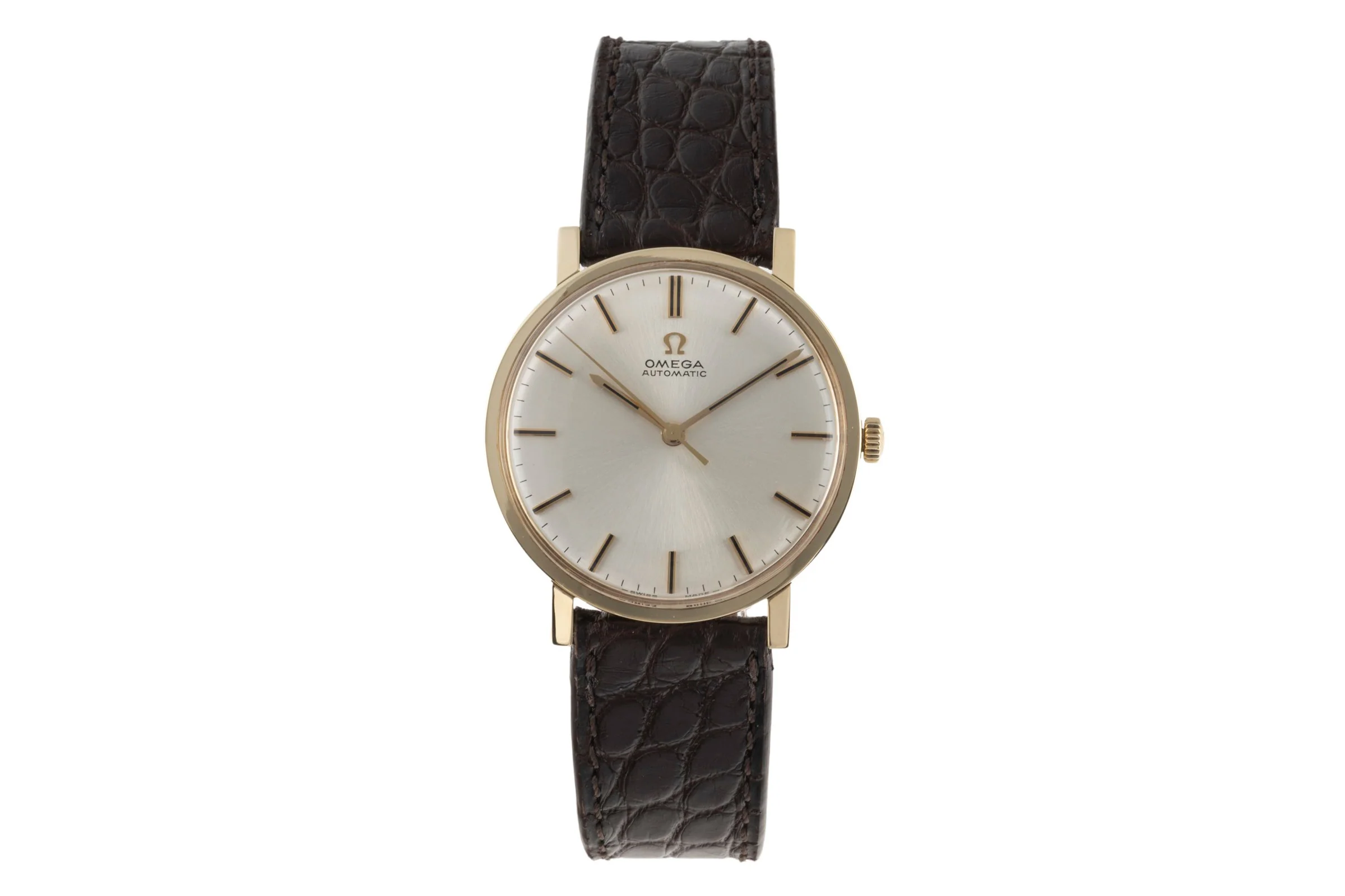 Omega Geneve 14 ct yellow gold automatic men's watch 161.009 Vintage  [2305603] - Image 4