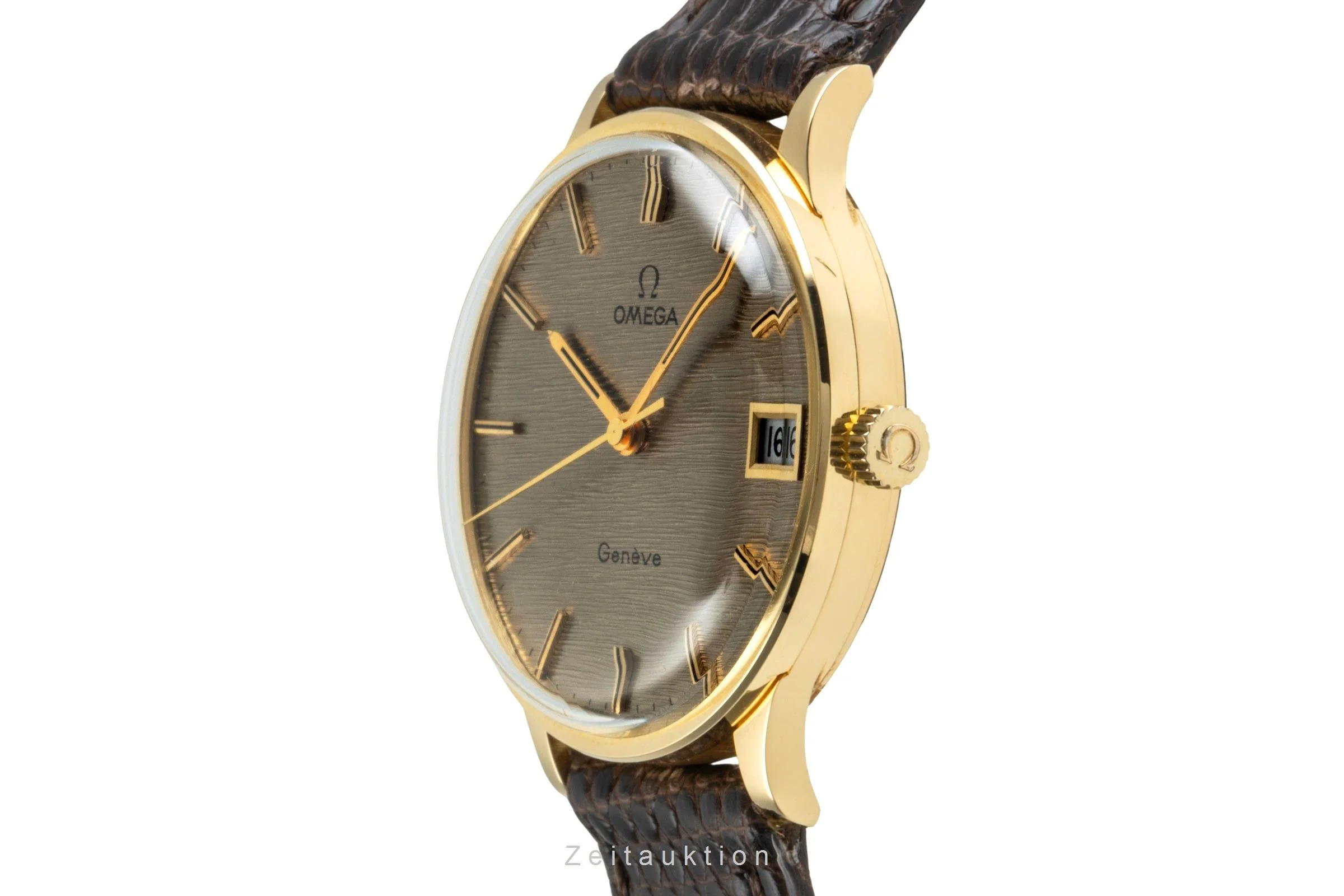 Omega Geneve 18 ct gold manual winding men's watch 132-90024 Vintage  [2401127] - Image 6