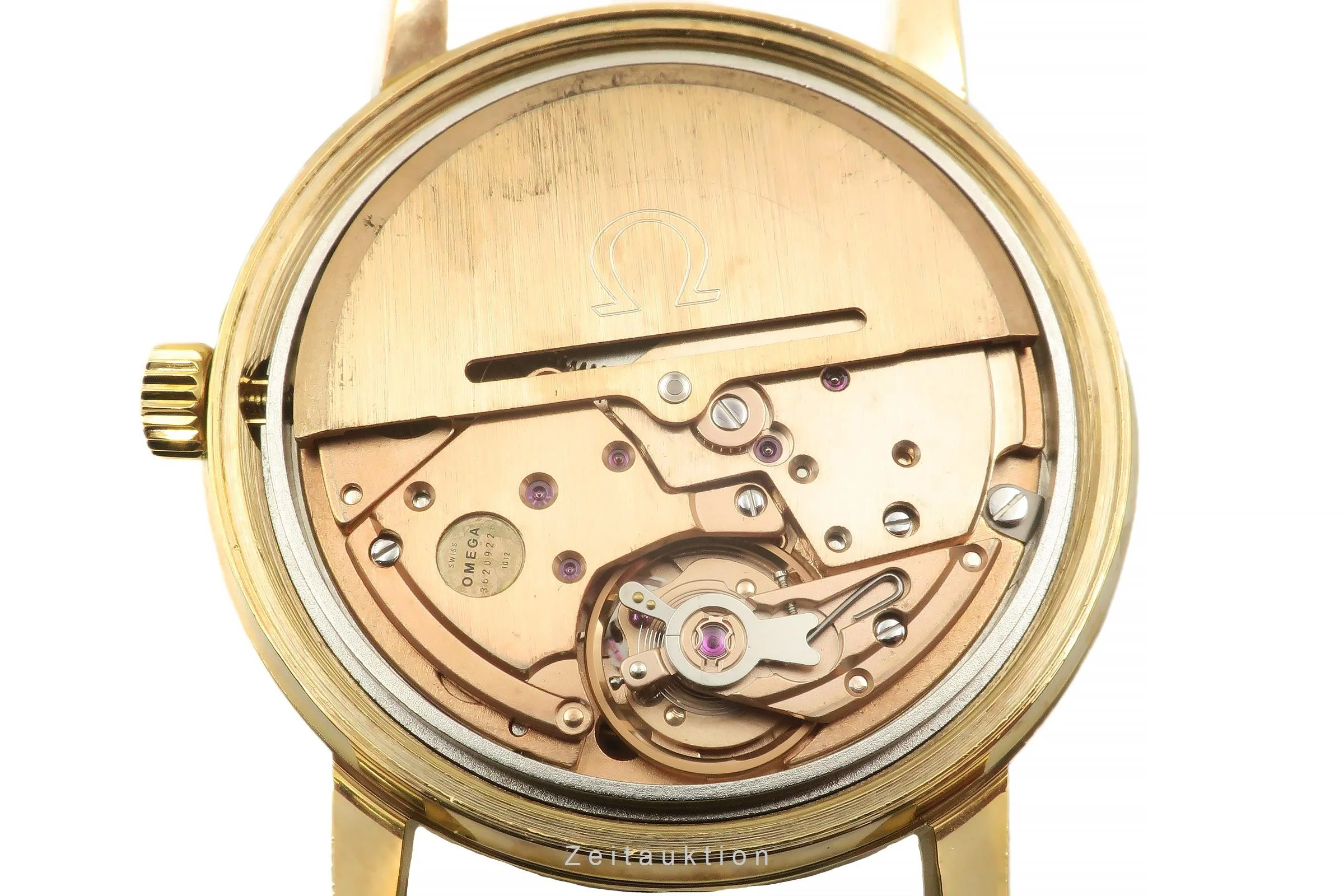 Omega Geneve gilt-brass automatic men's watch 166.0163  [2301773] - Image 13