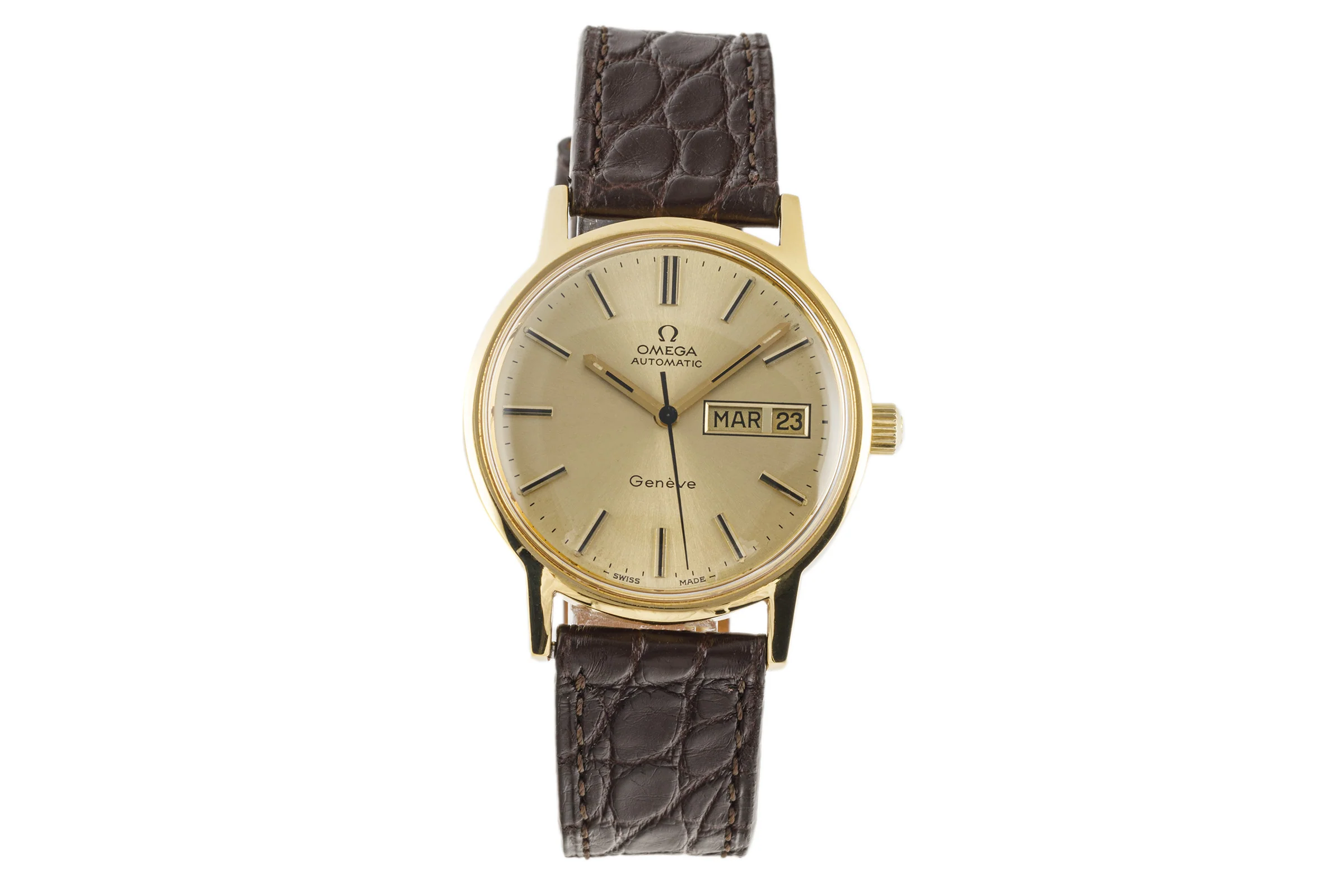 Omega Geneve gold-plated automatic men's watch 166.0117  [2207178] - Image 4