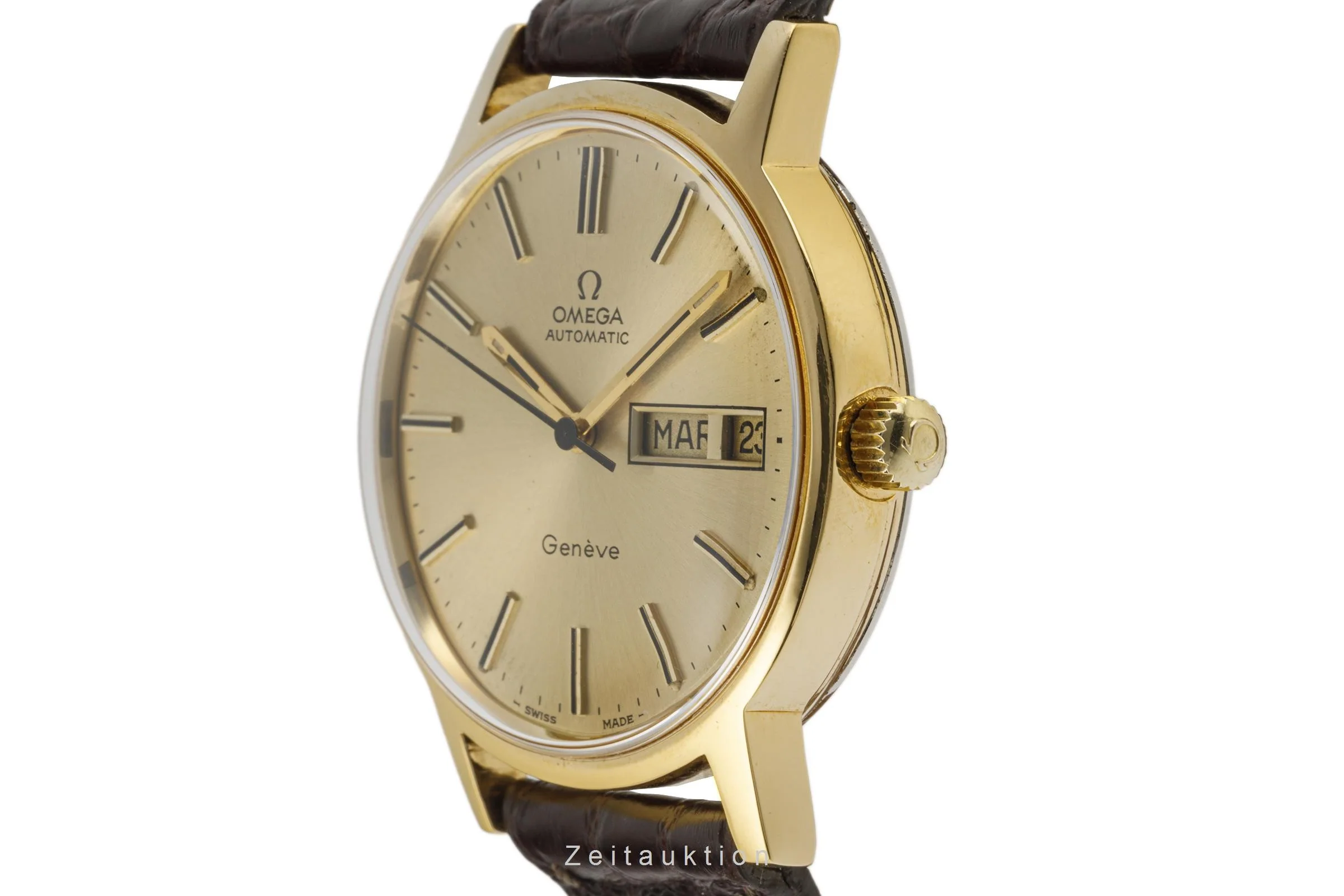 Omega Geneve gold-plated automatic men's watch 166.0117  [2207178] - Image 6