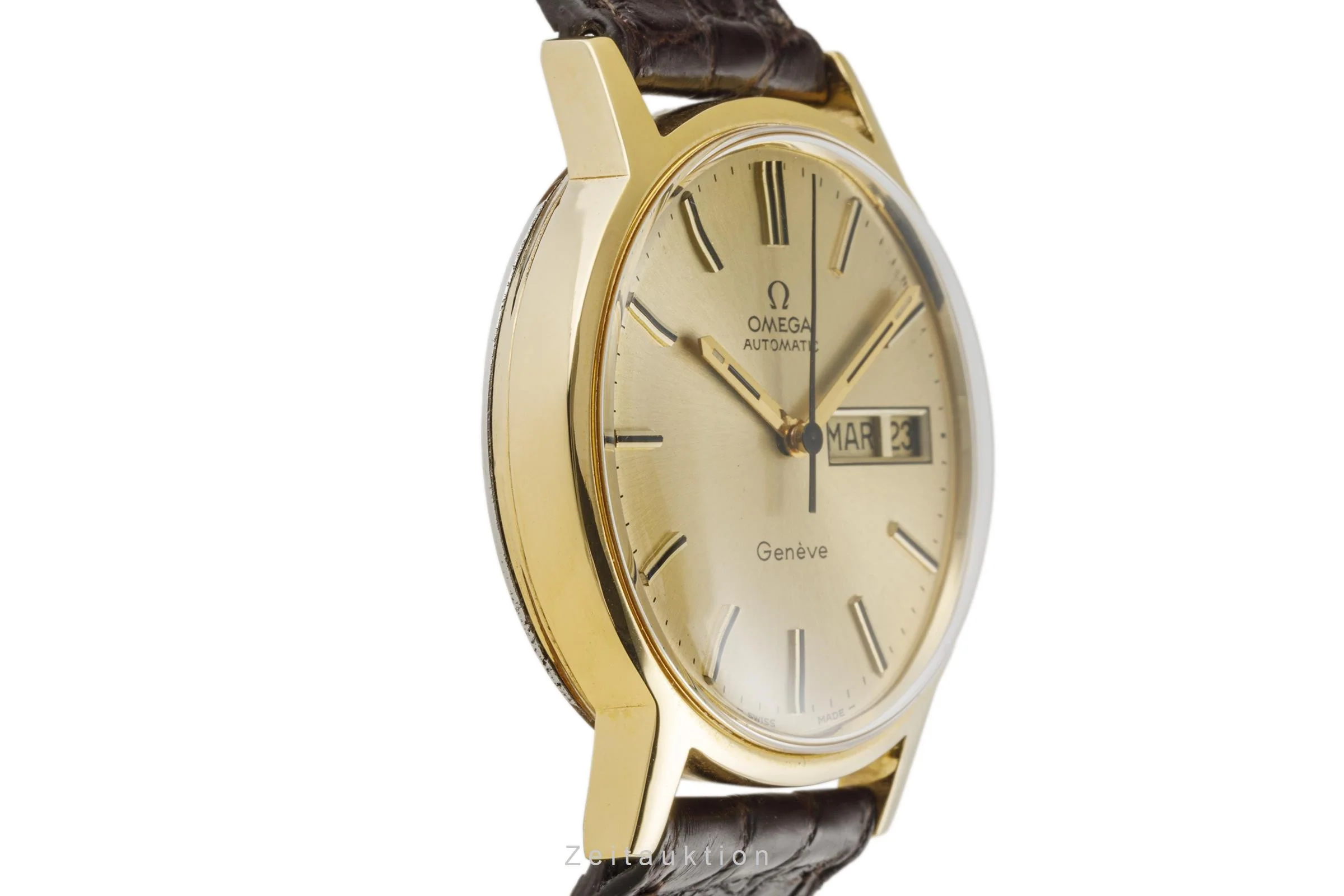 Omega Geneve gold-plated automatic men's watch 166.0117  [2207178] - Image 7