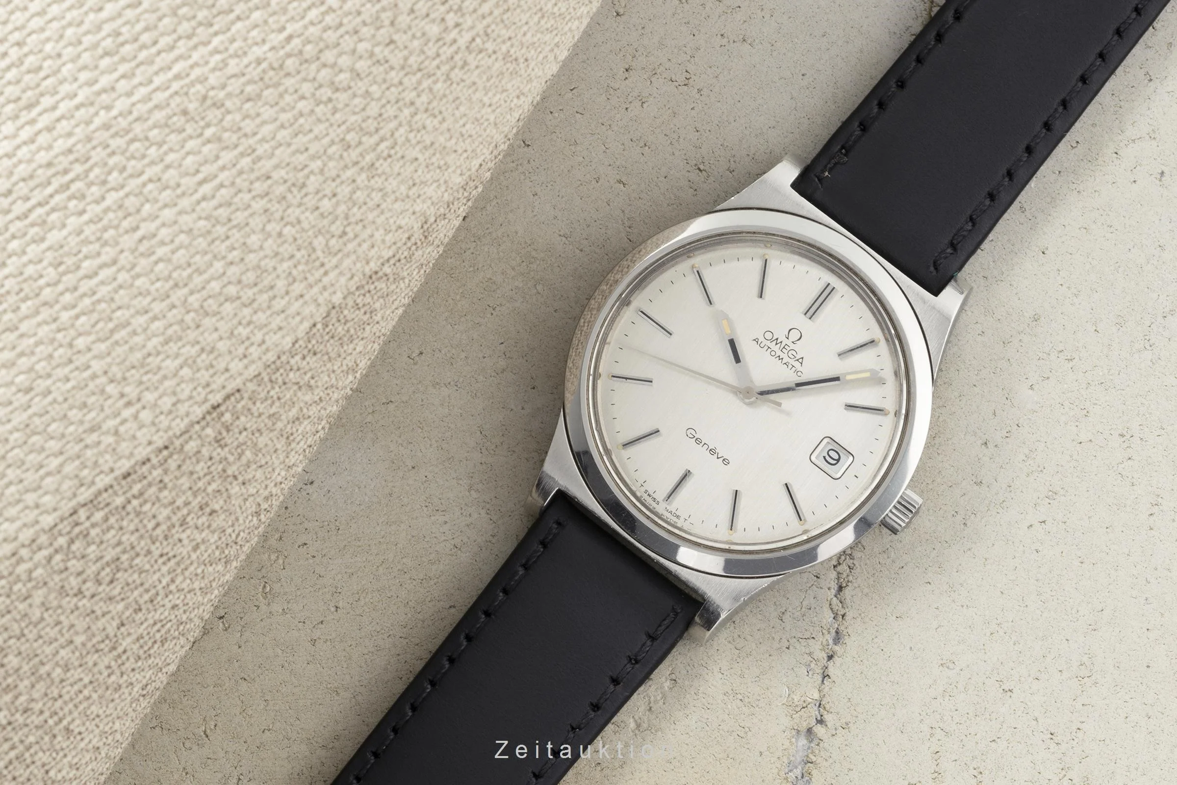 Omega Geneve steel automatic men's watch 166.0168 Vintage  [2203025] - Image 2