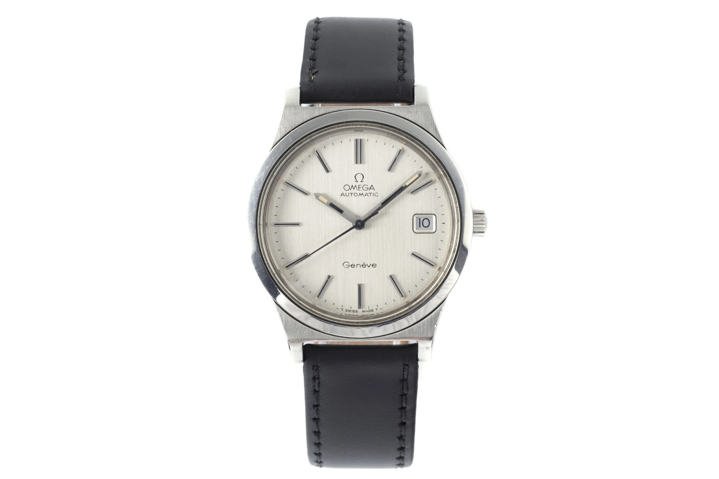 Omega Geneve steel automatic men's watch 166.0168 Vintage  [2203025] - Image 4