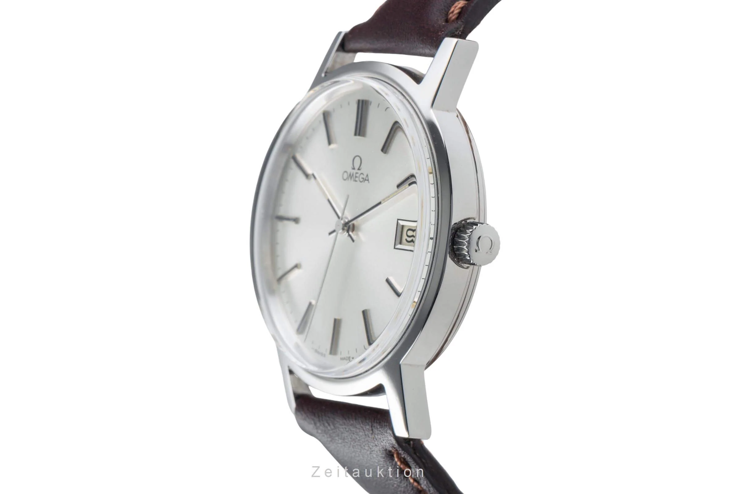 Omega Geneve steel manual winding men's watch 136.0104 Vintage  [2404451] - Image 6