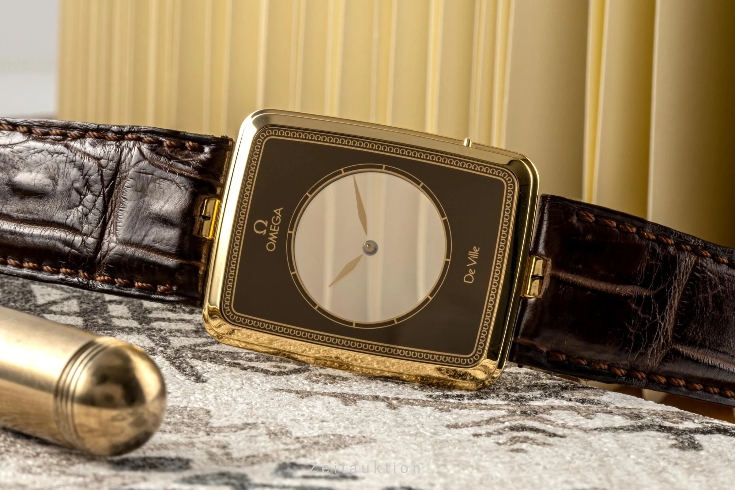 Omega La Magique 18 ct gold quartz men's watch 191.8523Z  [2207301] - Image 3