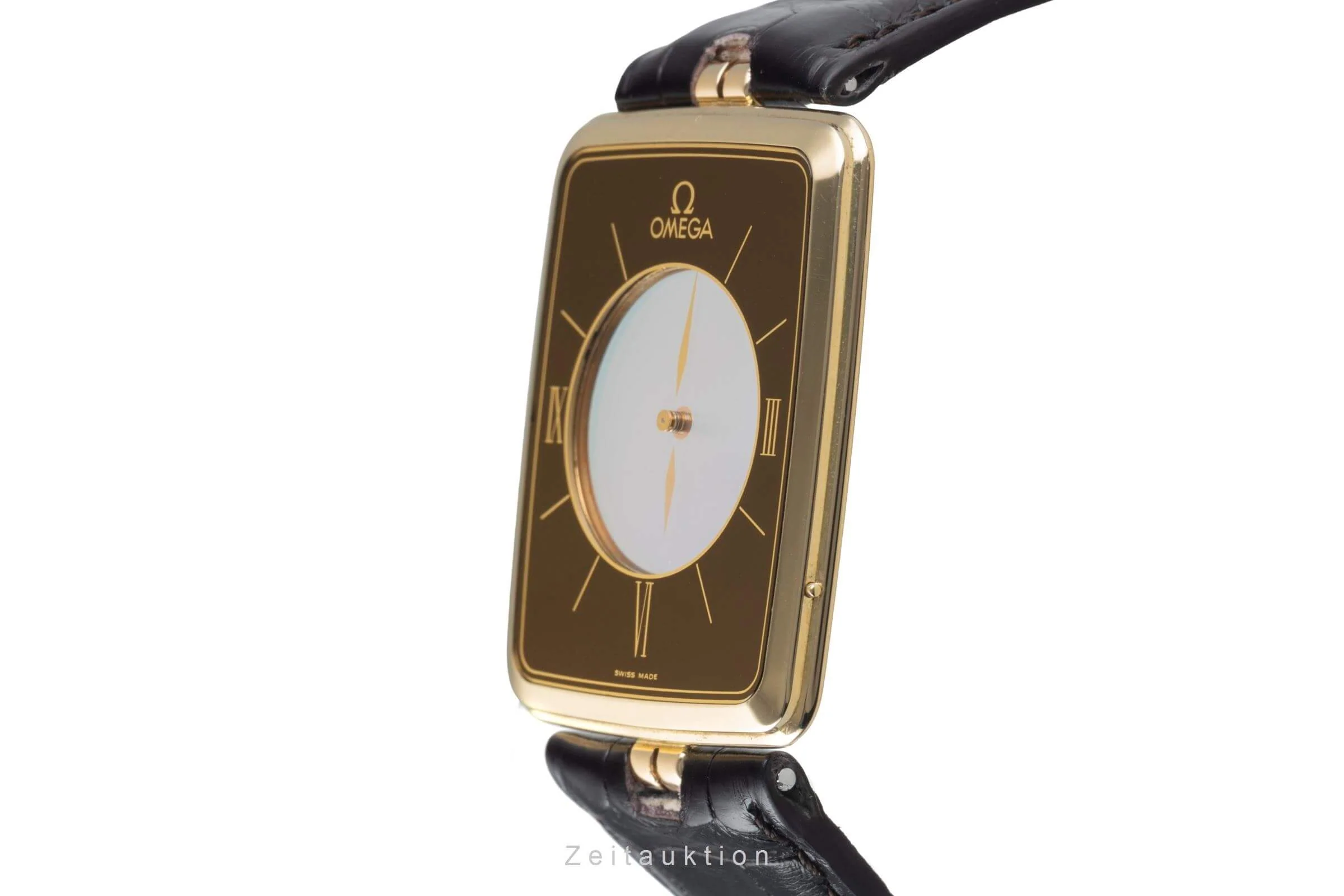 Omega La Magique 18 ct gold quartz men's watch 191.8523Z Vintage  [2500428] - Image 7
