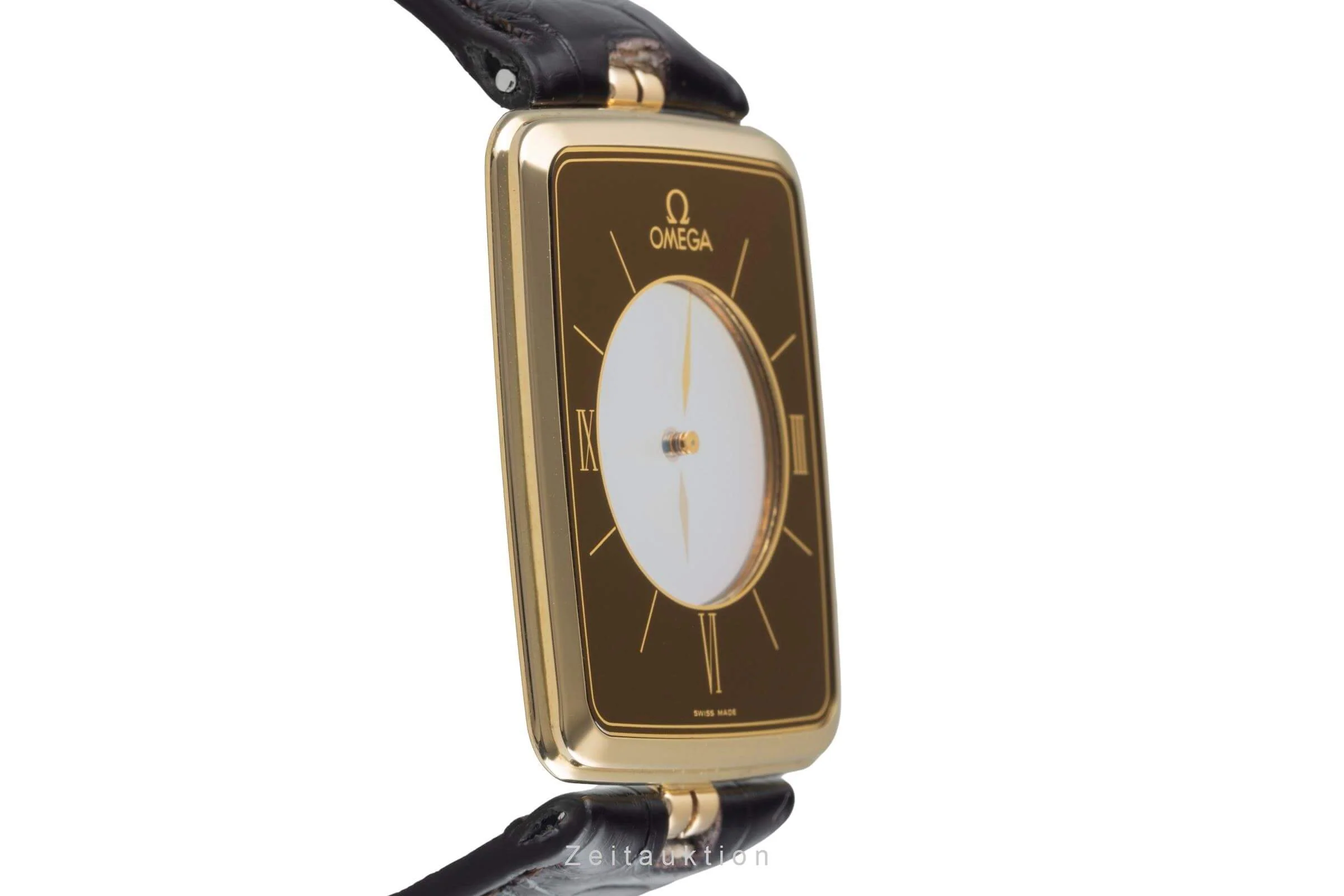 Omega La Magique 18 ct gold quartz men's watch 191.8523Z Vintage  [2500428] - Image 8
