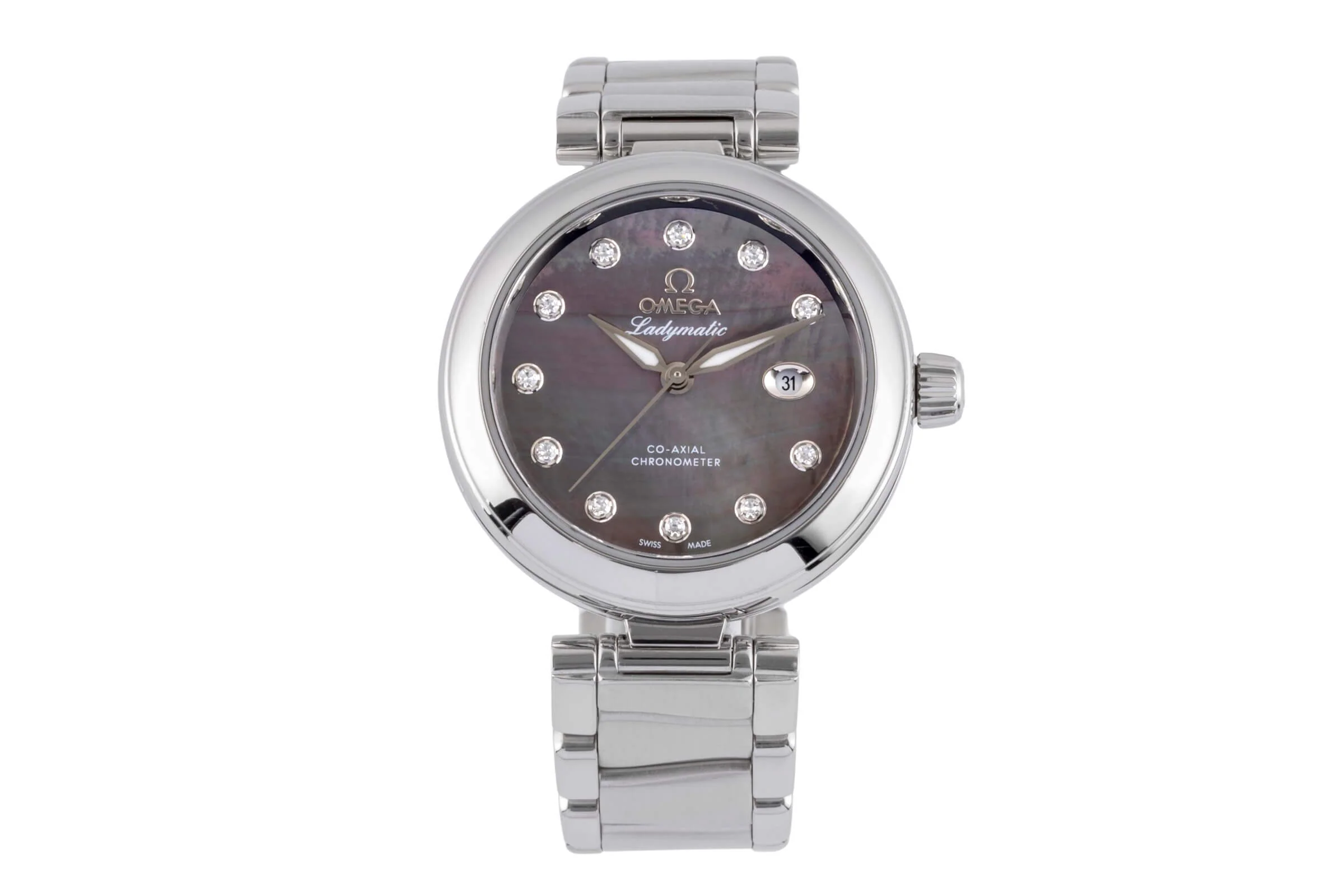 Omega Ladymatic steel automatic women's watch 425.30.34.20.57.004 LP: 9500EUR  [2500184] - Image 5