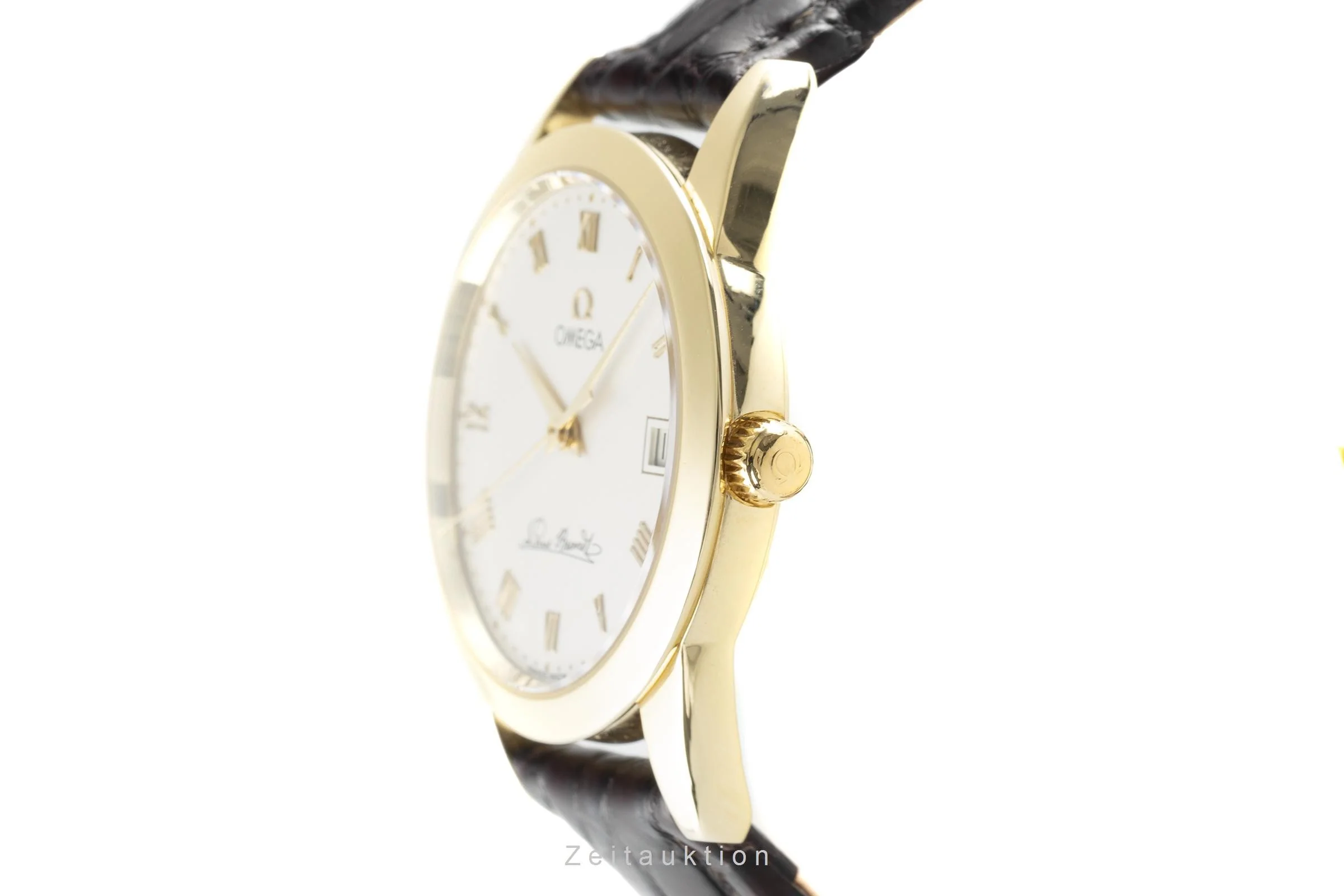 Omega Louis Brandt 18 ct gold automatic men's watch 166.0300 VP: 9900EUR  [2111037] - Image 6