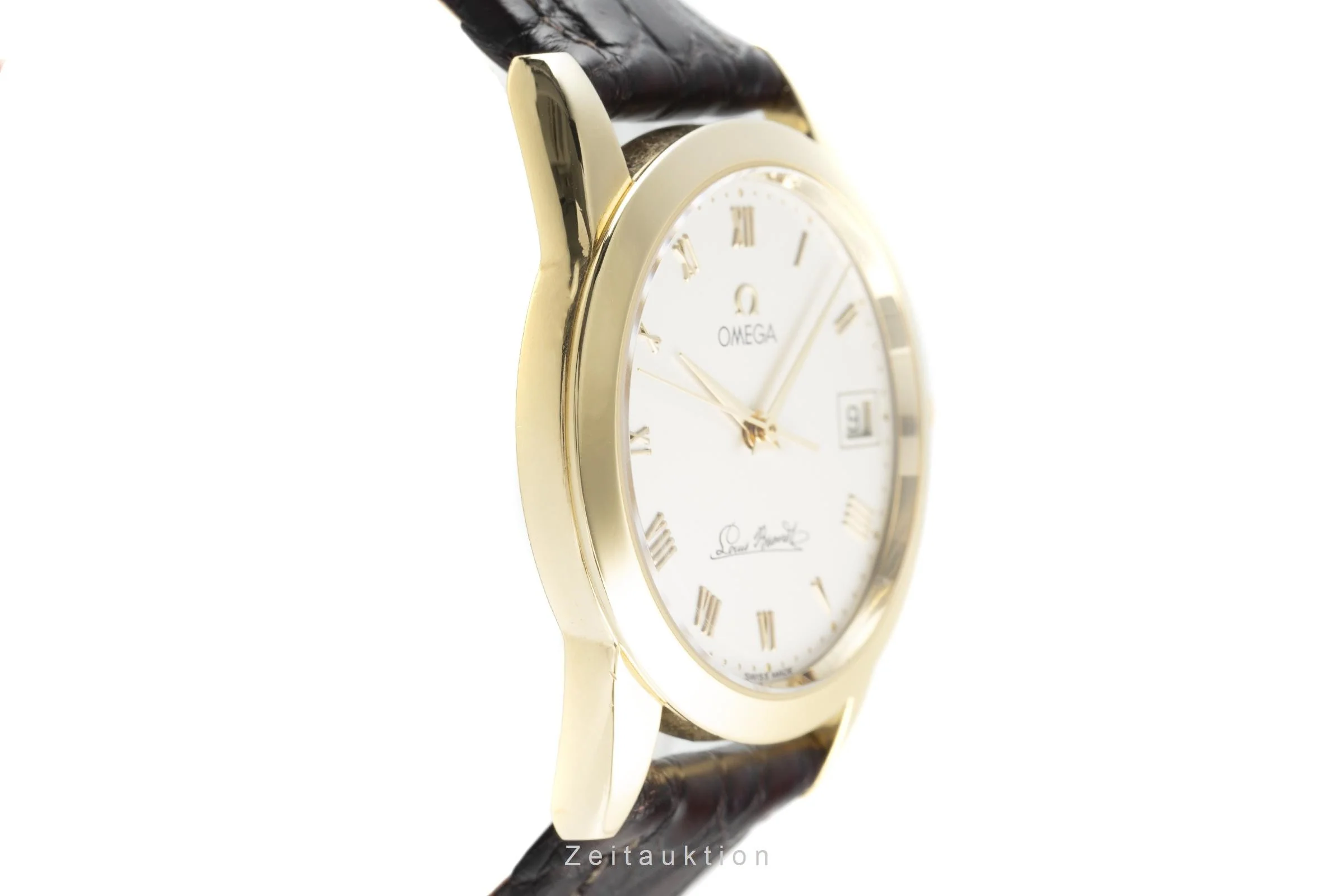 Omega Louis Brandt 18 ct gold automatic men's watch 166.0300 VP: 9900EUR  [2111037] - Image 7